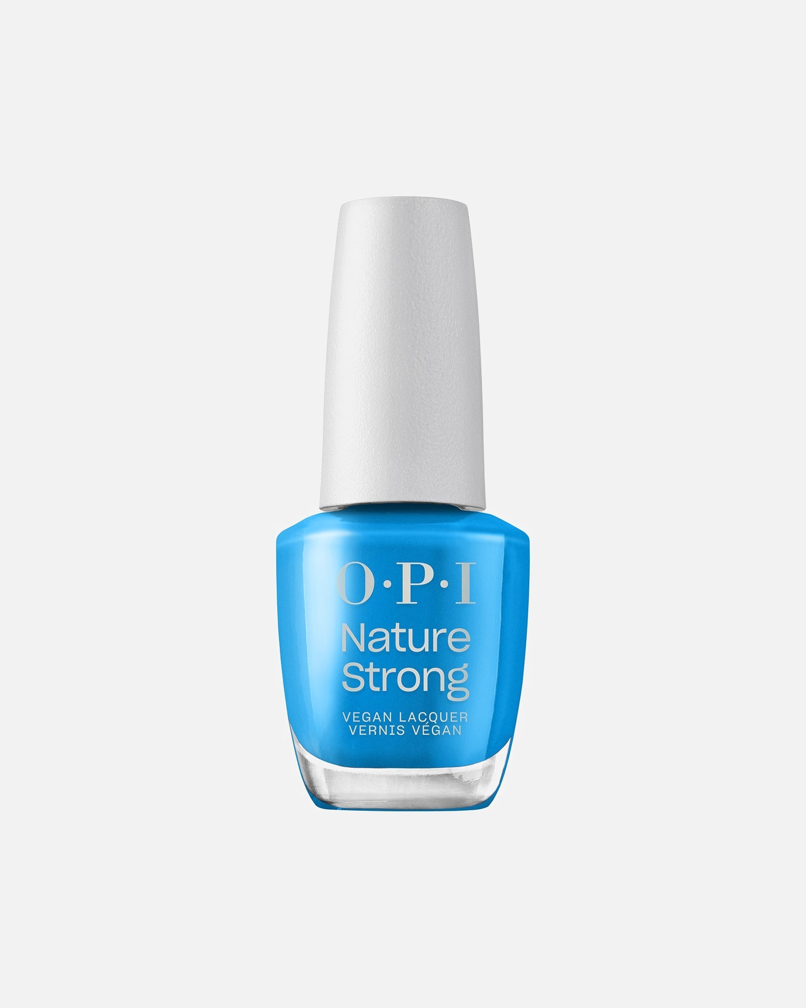 Lakier do paznokci dla Unisex OPI Nature Strong Wegański lakier do paznokci FRESH AS A BLUE DAISY