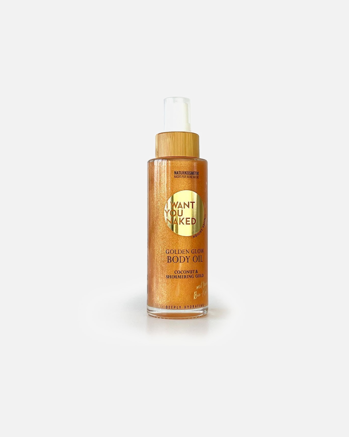 Olejek do ciała dla Unisex I WANT YOU NAKED Golden Glow Body Oil 100 ml