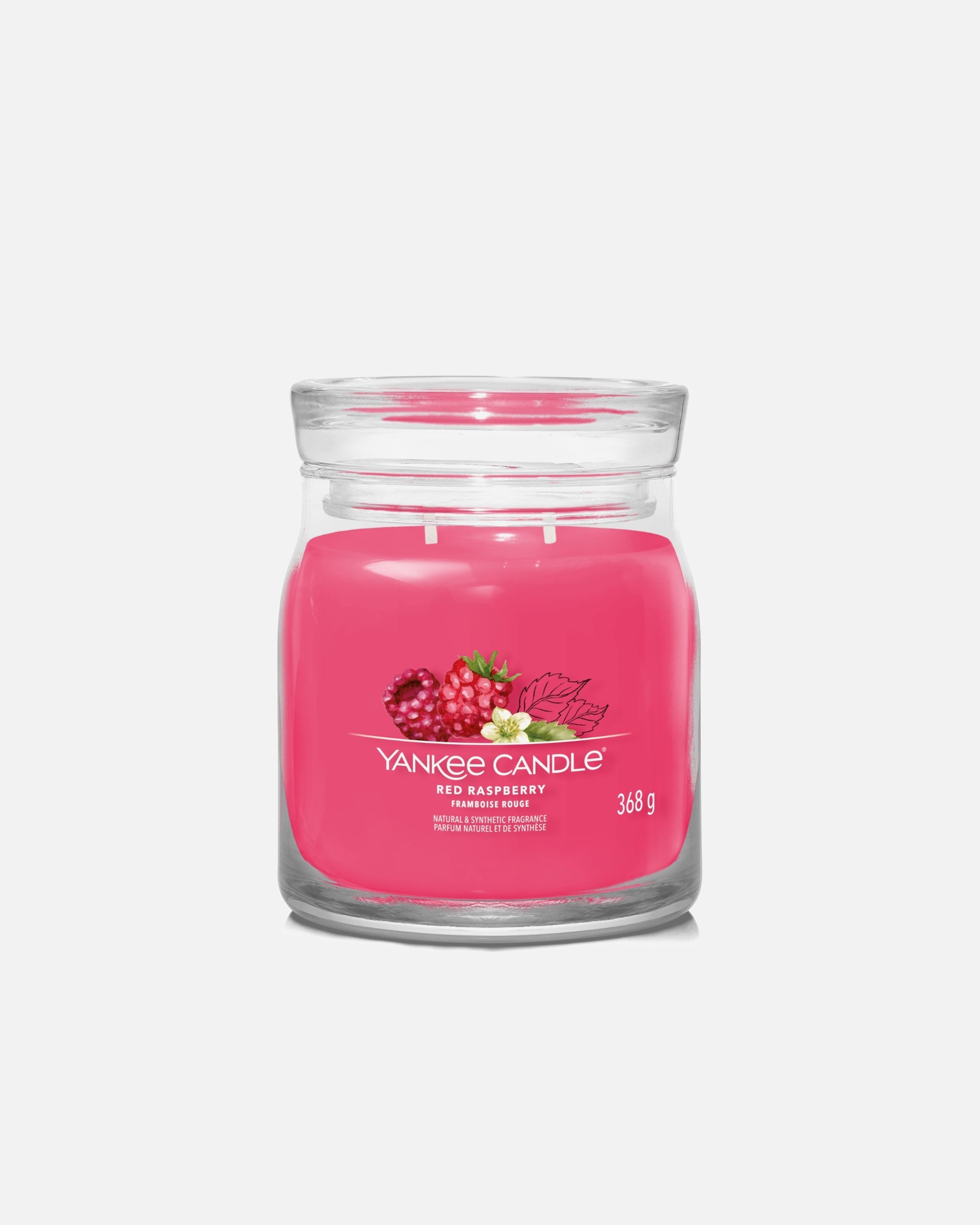 Świeca dla Unisex YANKEE CANDLE Red Raspberry 368 g - Signature