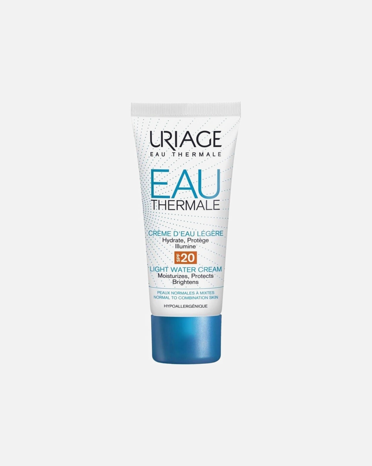 Krem do twarzy dla Unisex Uriage EAU THERMALE crema de agua SPF20 40 ml