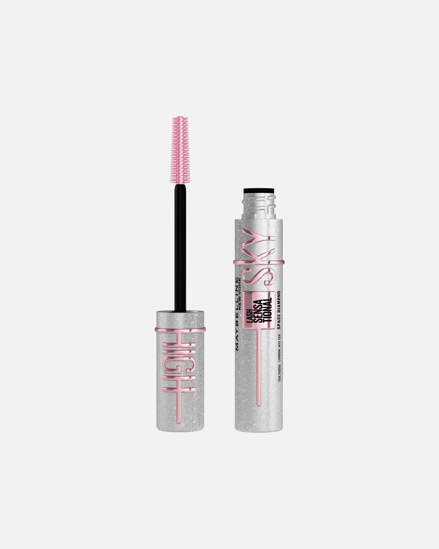 Maskara dla Unisex Maybelline Maybelline New York Lash Sensational Sky High Space Diamond, topper do rzęs, 8ml - - SPACE DIAMOND