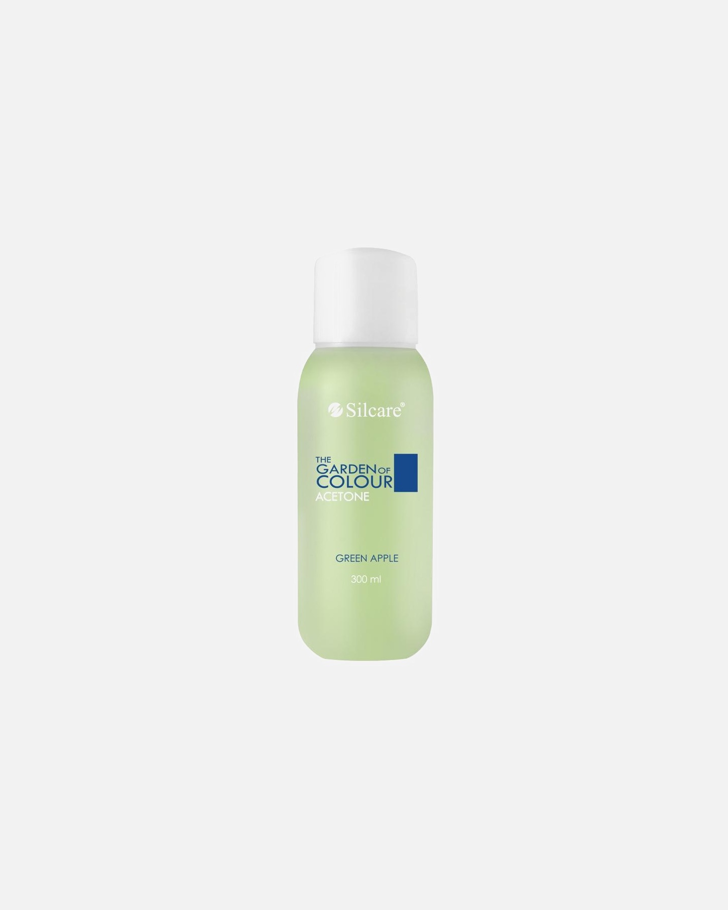 Zmywacz do paznokci dla Unisex Silcare Aceton Garden of Color Green Apple 300 ml