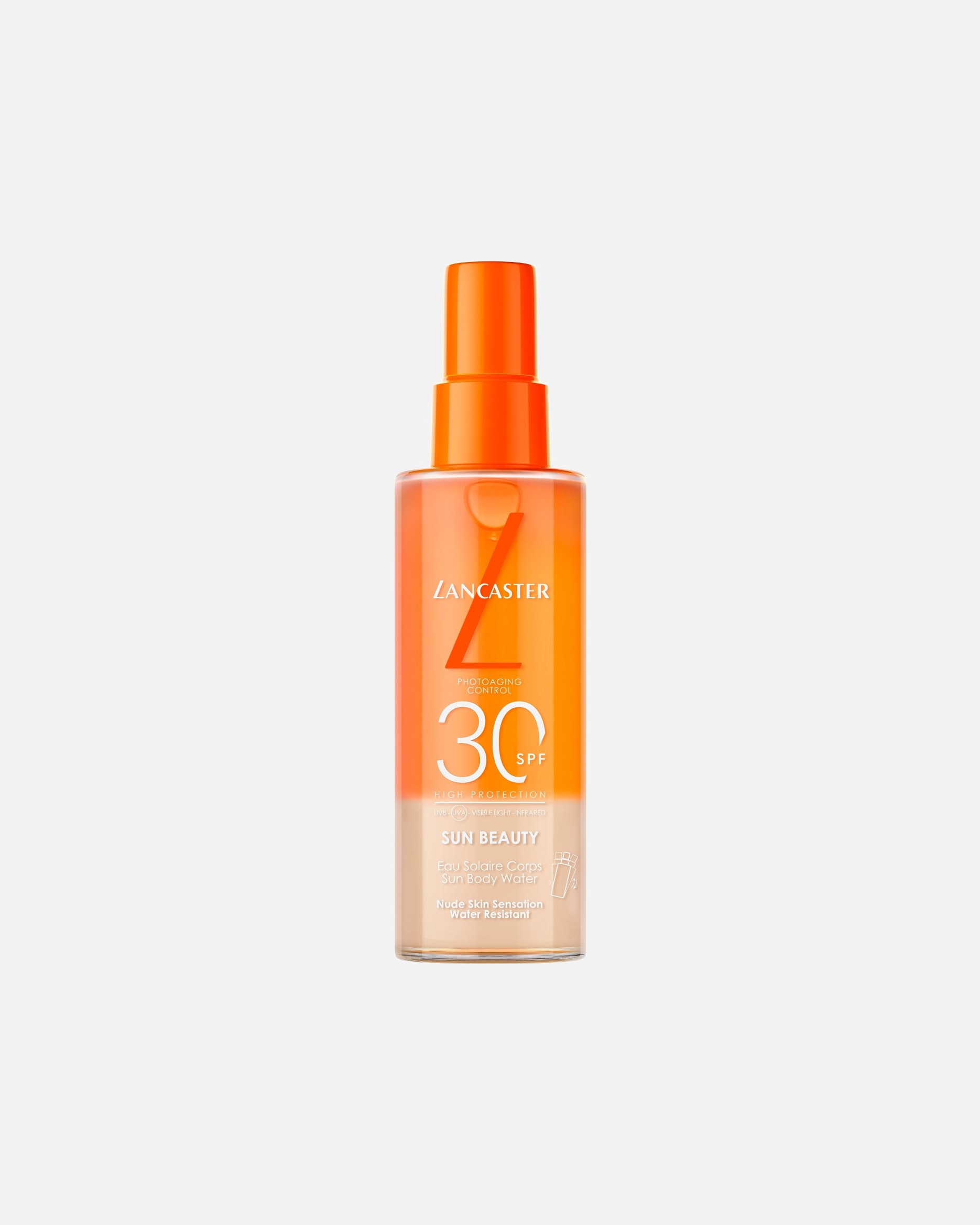 Spray do opalania dla Unisex Lancaster Sun Beauty Body Water SPF30 150 ml