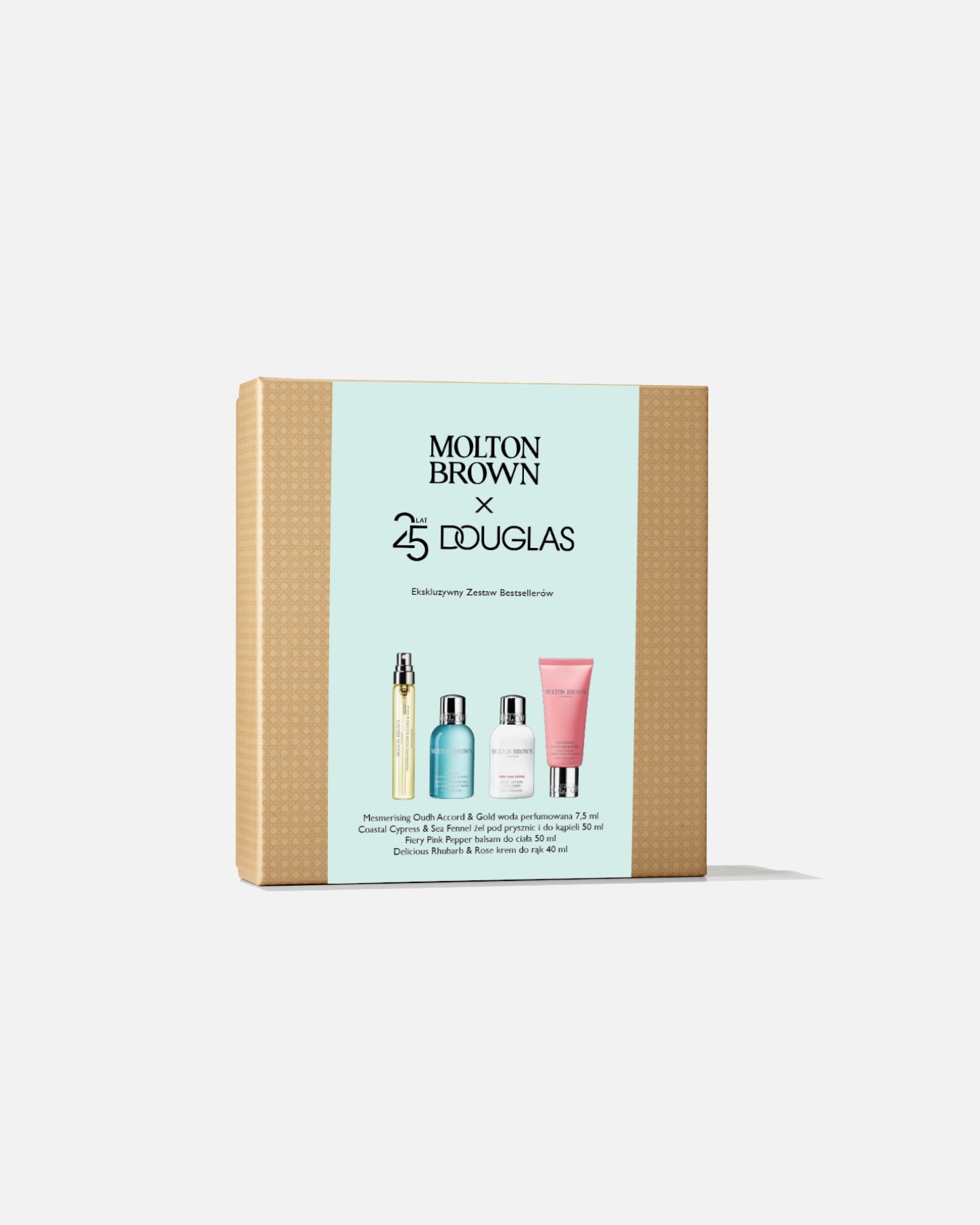 Zestaw zapachowy dla Unisex Molton Brown Ekskluzywny Zestaw Bestsellerów - Mesmerising Oudh Accord & Gold 1 szt.