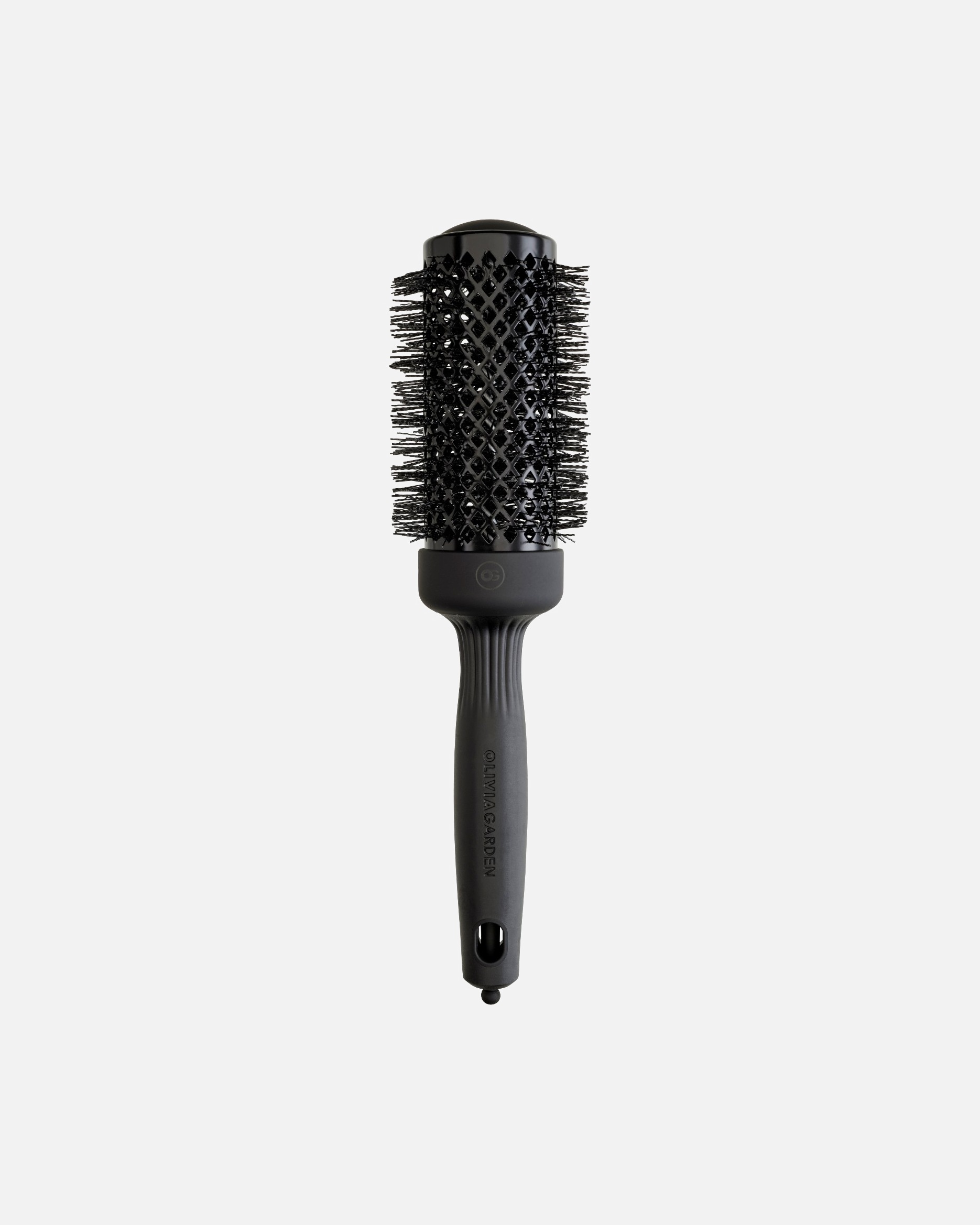 Okrągła szczotka dla Unisex Olivia Garden EXPERT Expert Blowout Shine Wavy Black 35 mm