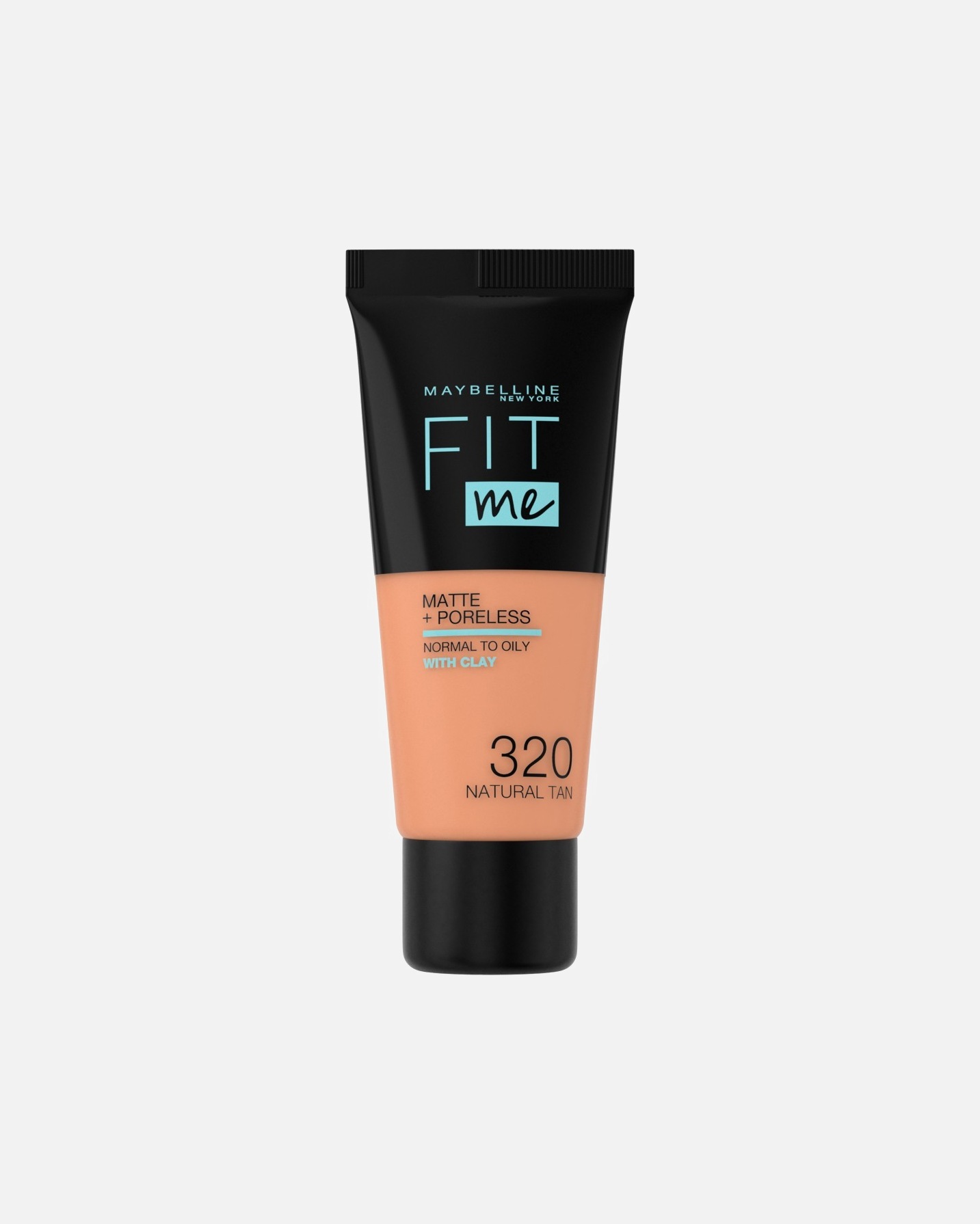Podkład dla Unisex Maybelline Fit Me Matte Poreless 320 Natural Tan