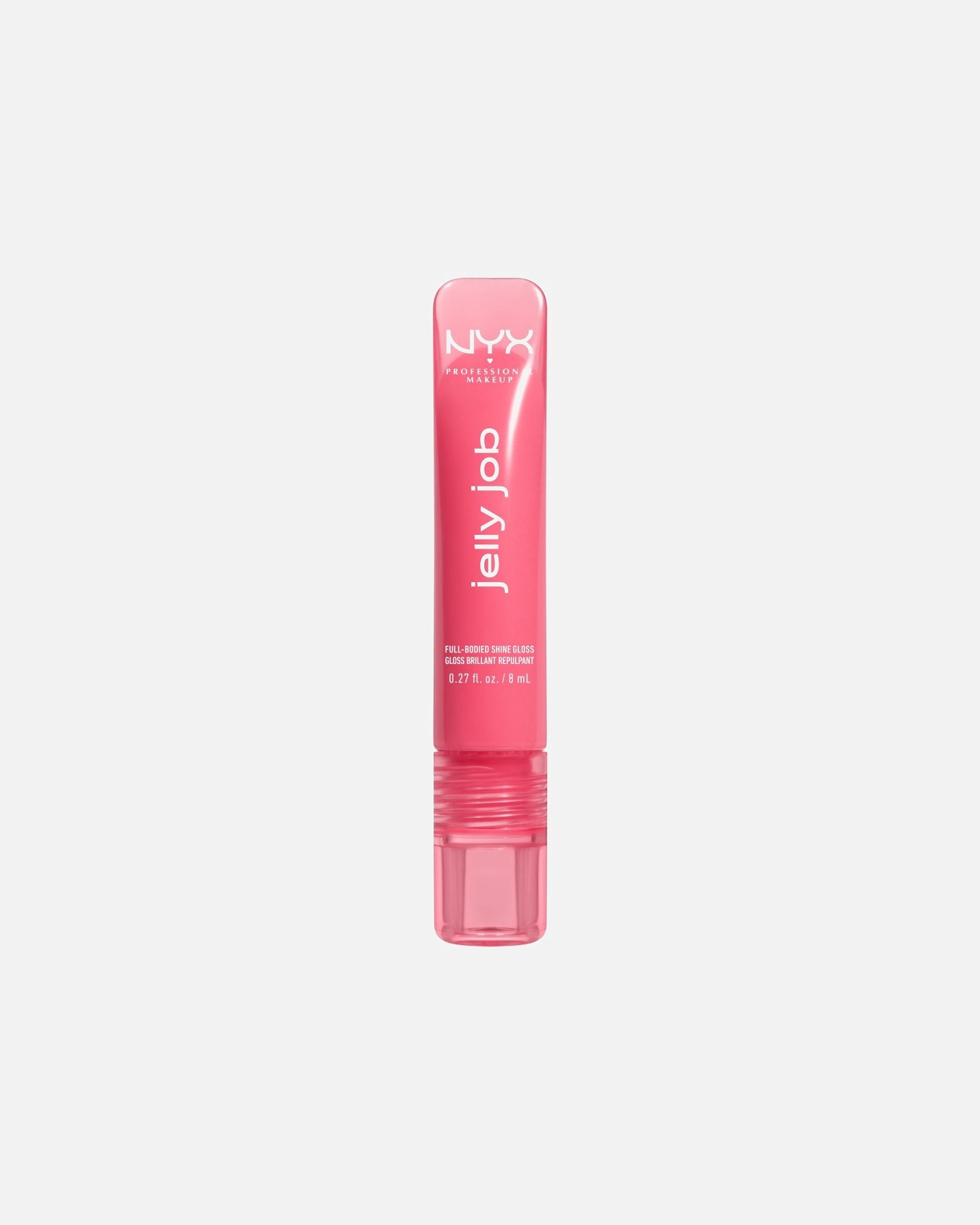 Błyszczyk do ust dla Unisex NYX Professional Makeup Jelly Job Peptide Infused Jelly Gloss 07 - JELLY BLUSHIN