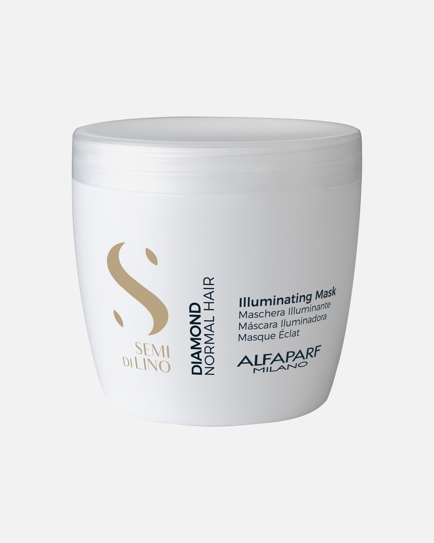 Maska do włosów dla Unisex ALFAPARF MILANO Semi di Lino MASKA ROZŚWIETLAJĄCA DO WŁOSÓW 500 ml