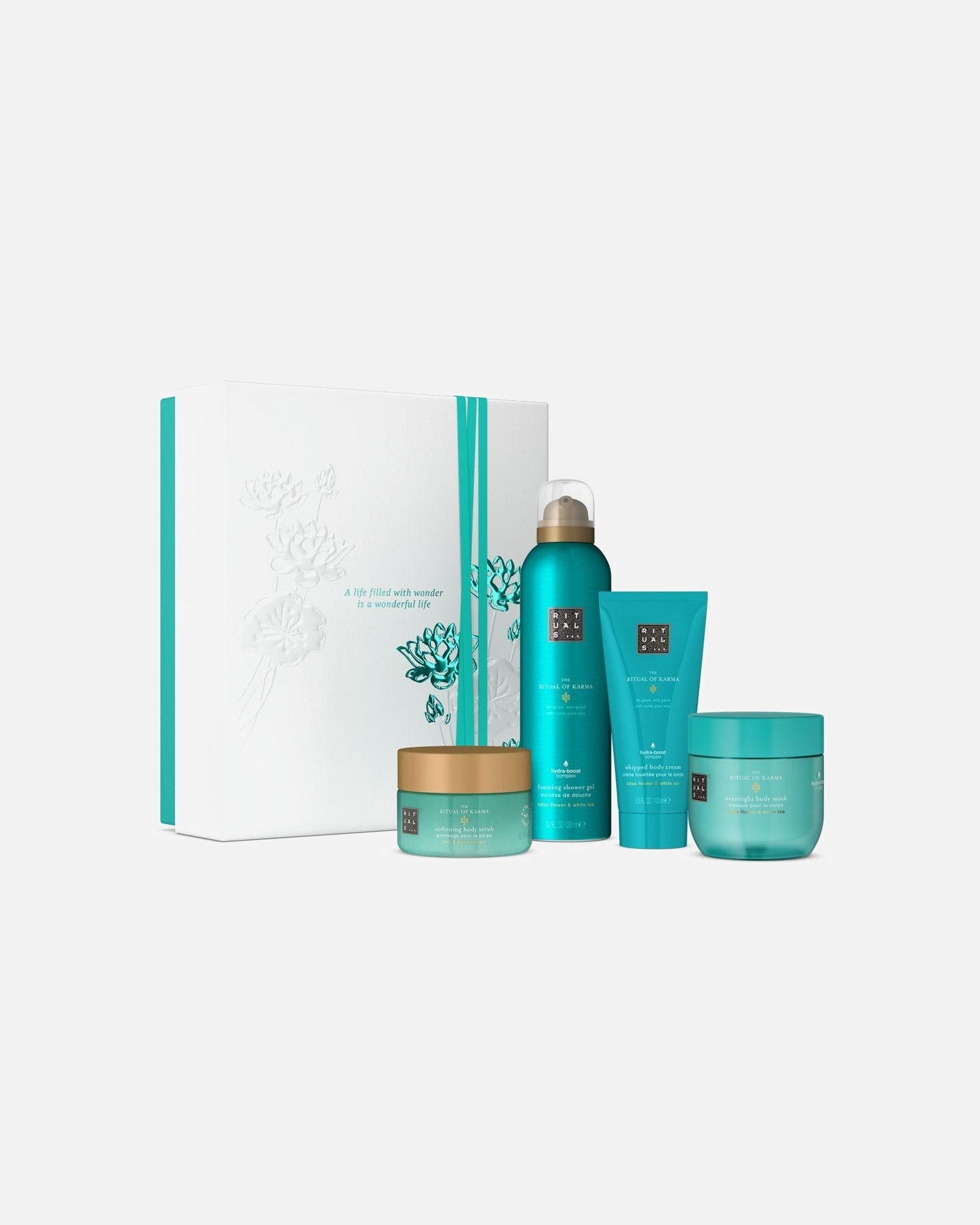 Zestaw do pielęgnacji ciała dla Unisex Rituals The Ritual of Karma - średni zestaw podarunkowy 1 szt.