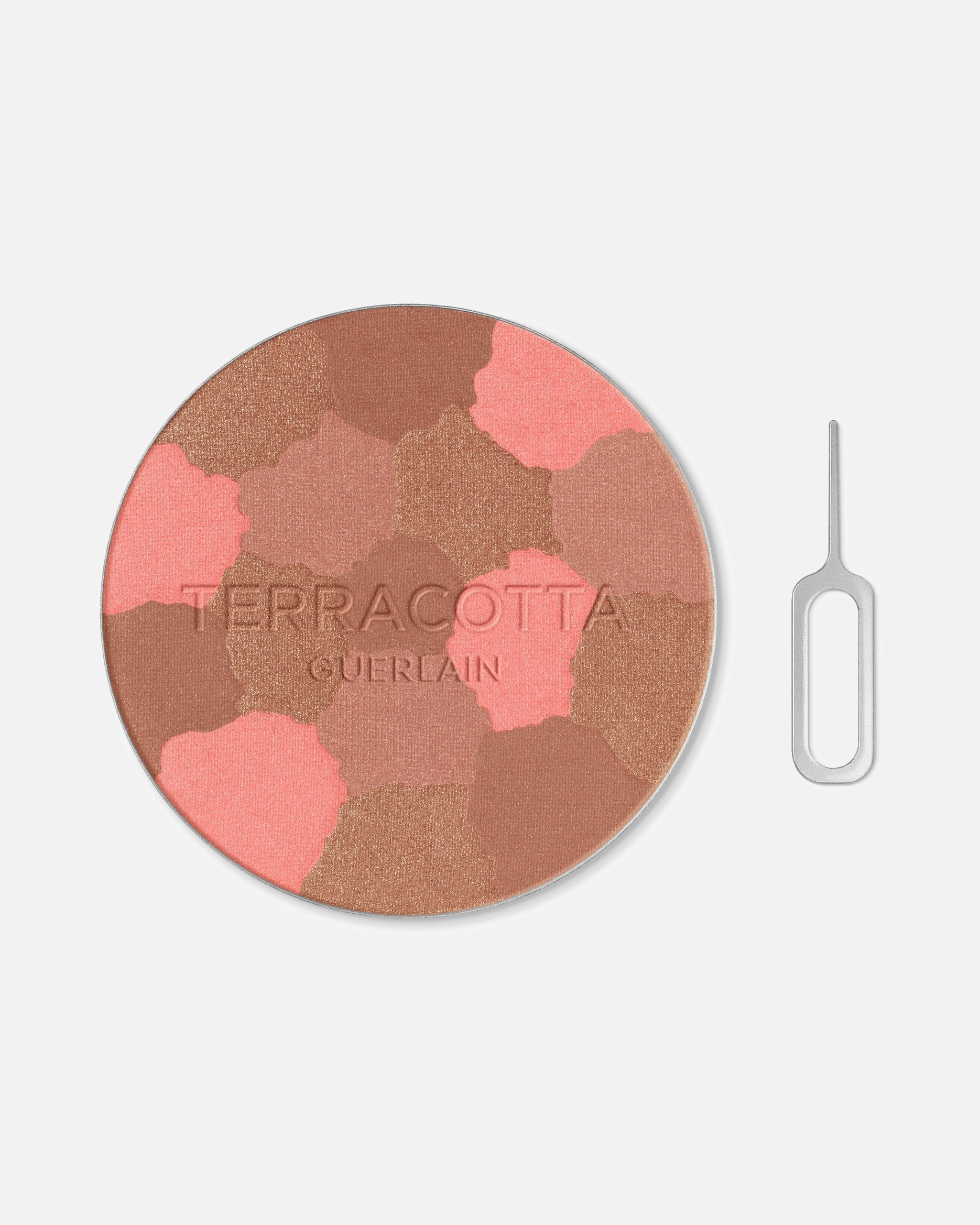 Bronzer dla Unisex Guerlain Terracotta Light Puder z 96% składników pochodzenia naturalnego Wkład wymienny 04 Deep Cool