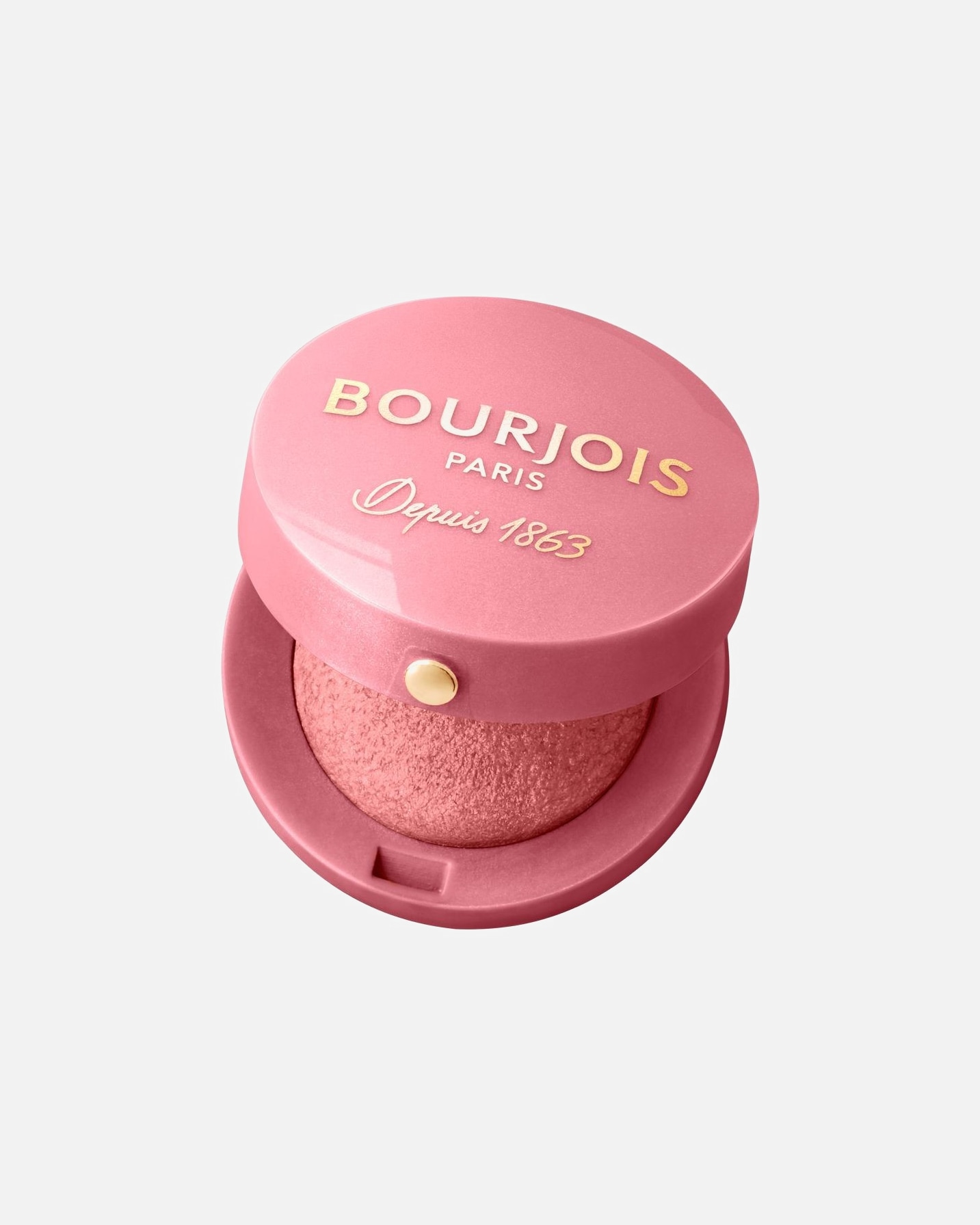 Róż dla Unisex Bourjois Bourjois Little Round Pot trwały róż do policzków z lusterkiem i pędzelkiem nr 17 Rose Poupée, 2g 34 - ROSE D'OR
