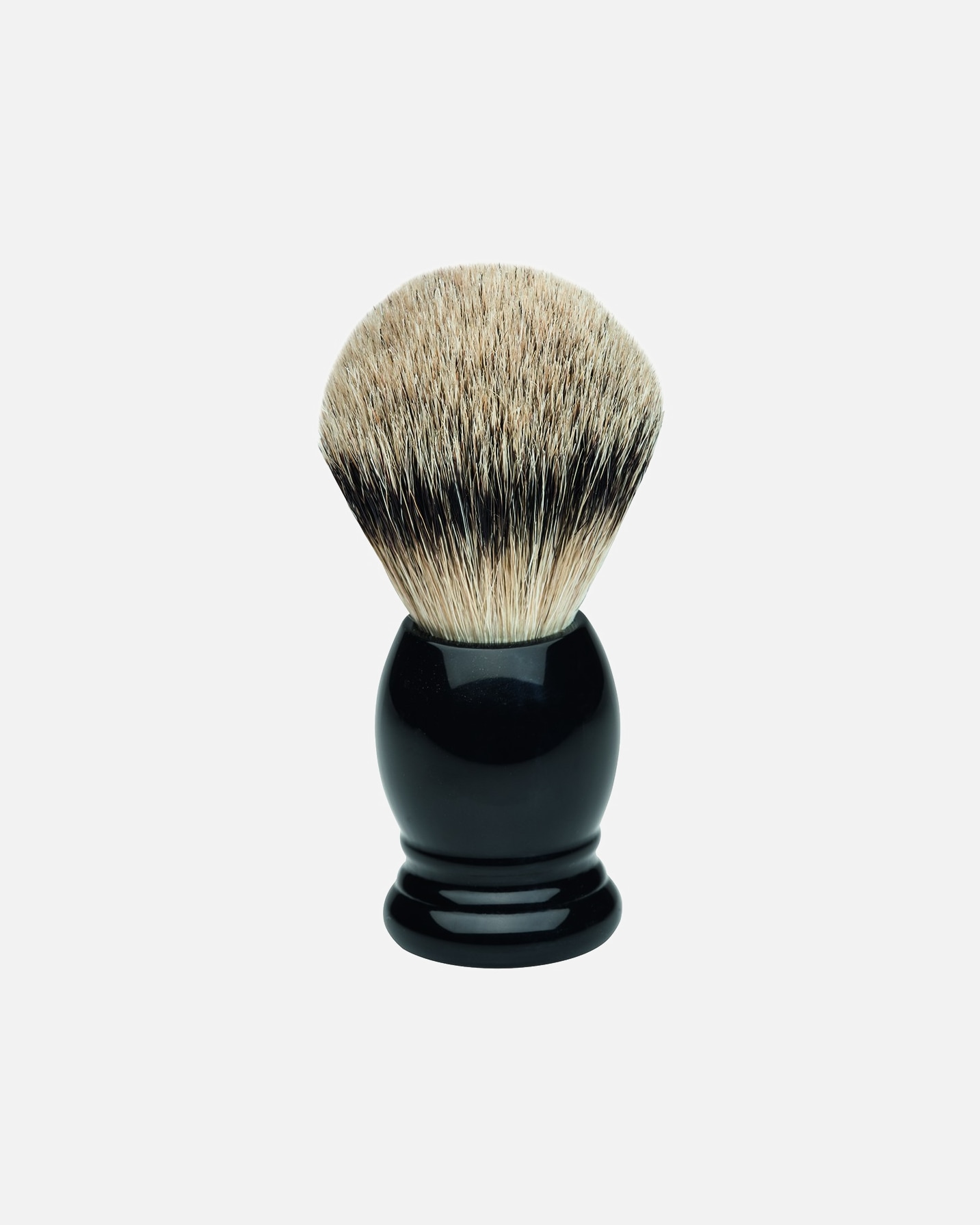 Pędzel do golenia dla Unisex ERBE Shaving Brush, Silver Tip, Size M 1 szt.