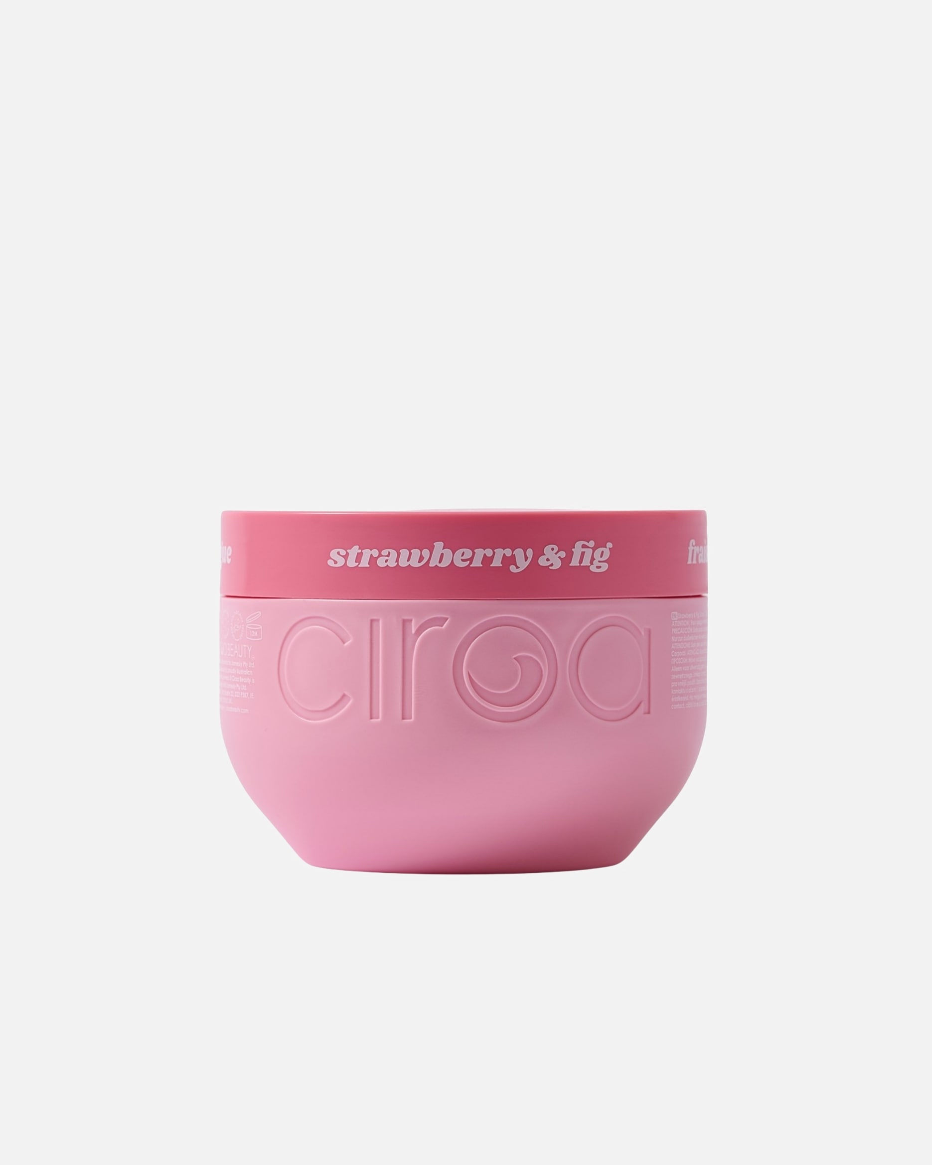 Masło do ciała dla Unisex Ciroa Beauty Strawberry and Fig 265 g