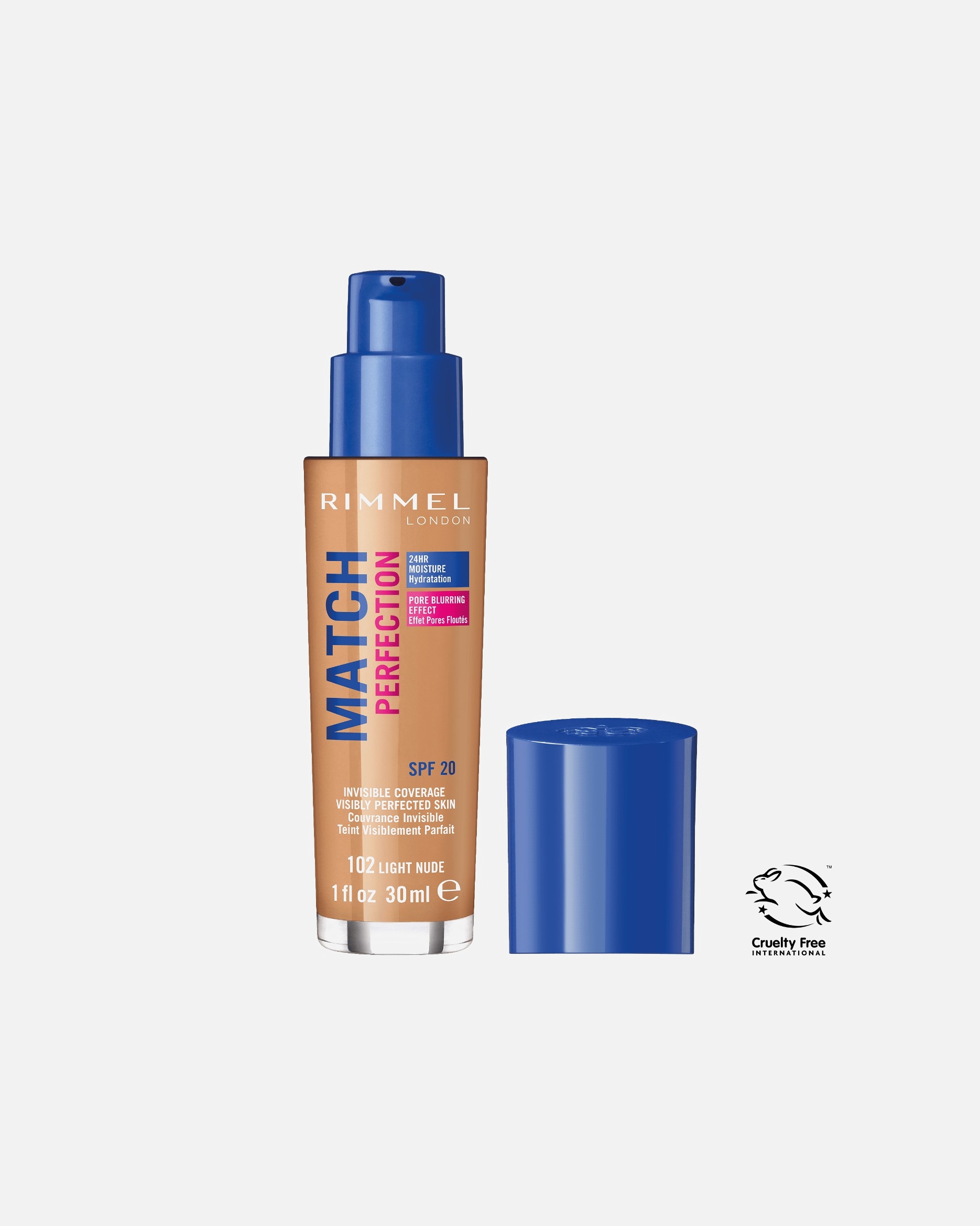 Podkład dla Kobieta Rimmel London Match Perfection Foundation LIGHT NUDE