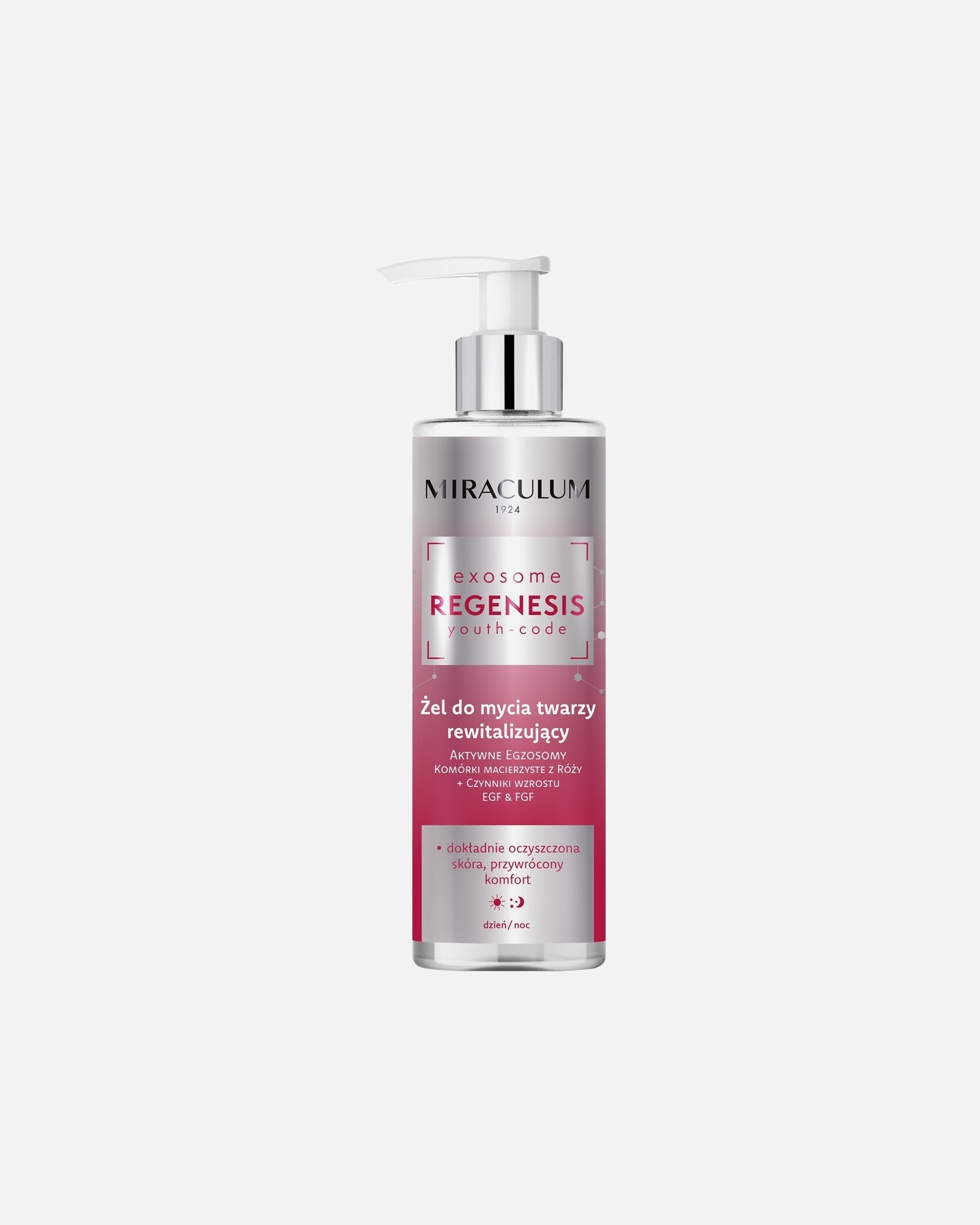 Żel myjący do twarzy dla Unisex Miraculum EXO-SOME REGENESIS ŻEL REWITALIZUJĄCY 200 ml