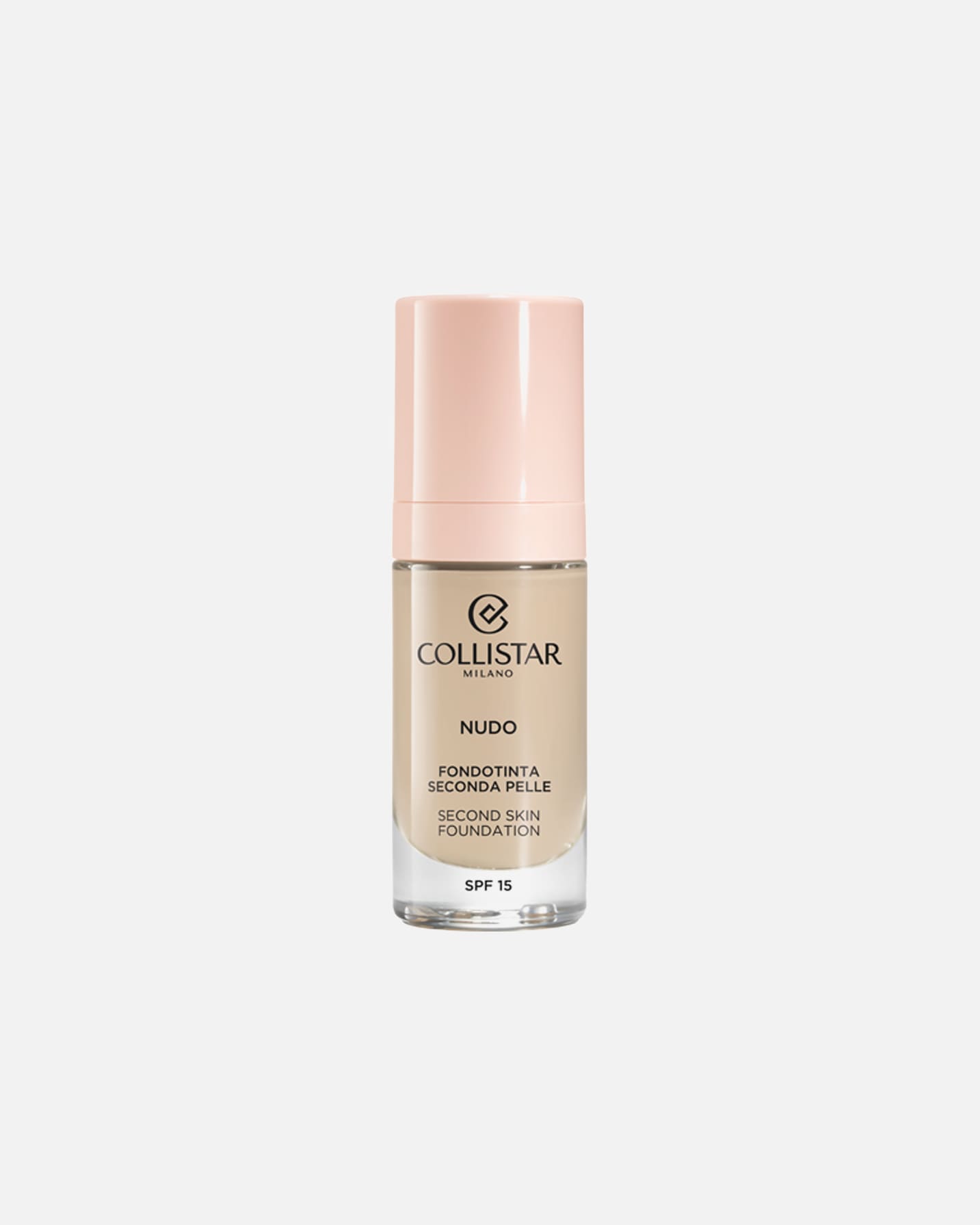 Podkład dla Unisex Collistar Nudo Second Skin 1N - AVORIO
