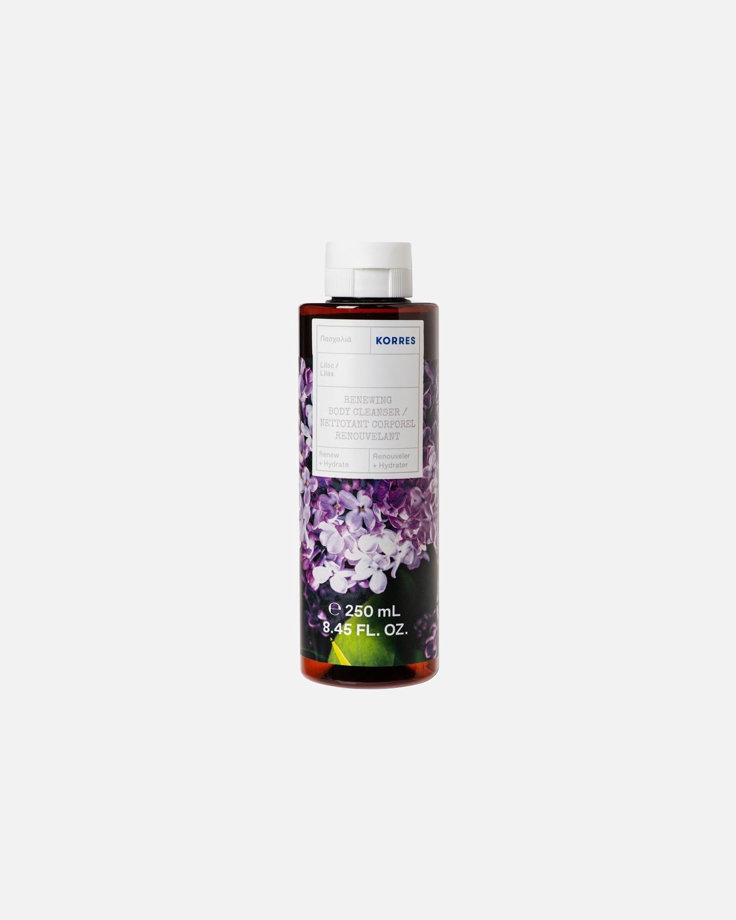 Żel do ciała dla Unisex KORRES Lilac Shower GelŻel pod prysznic 250 ml