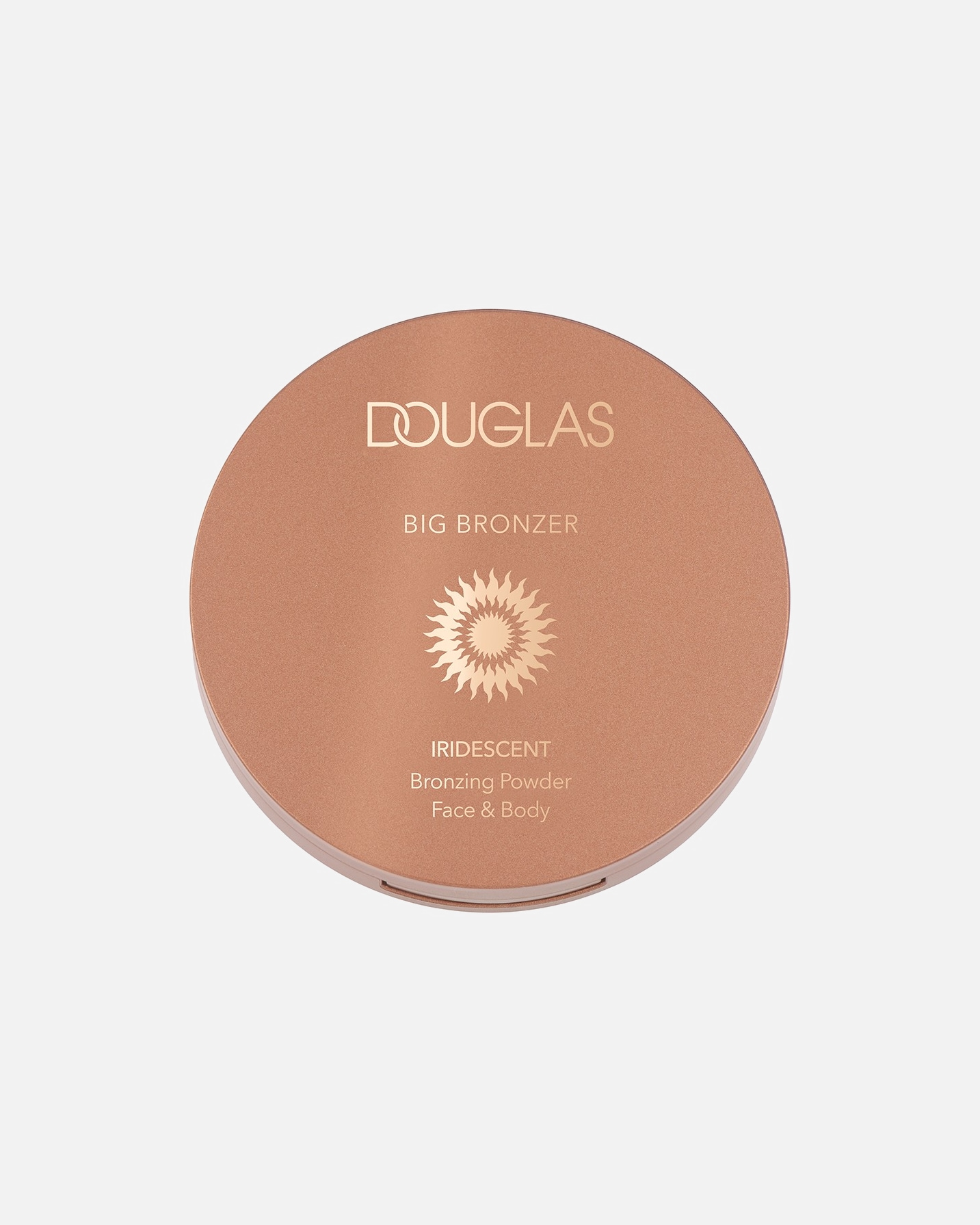 Puder dla Unisex Douglas Collection Make-Up Big Bronzer - Iridescent 200 - WARM SAND