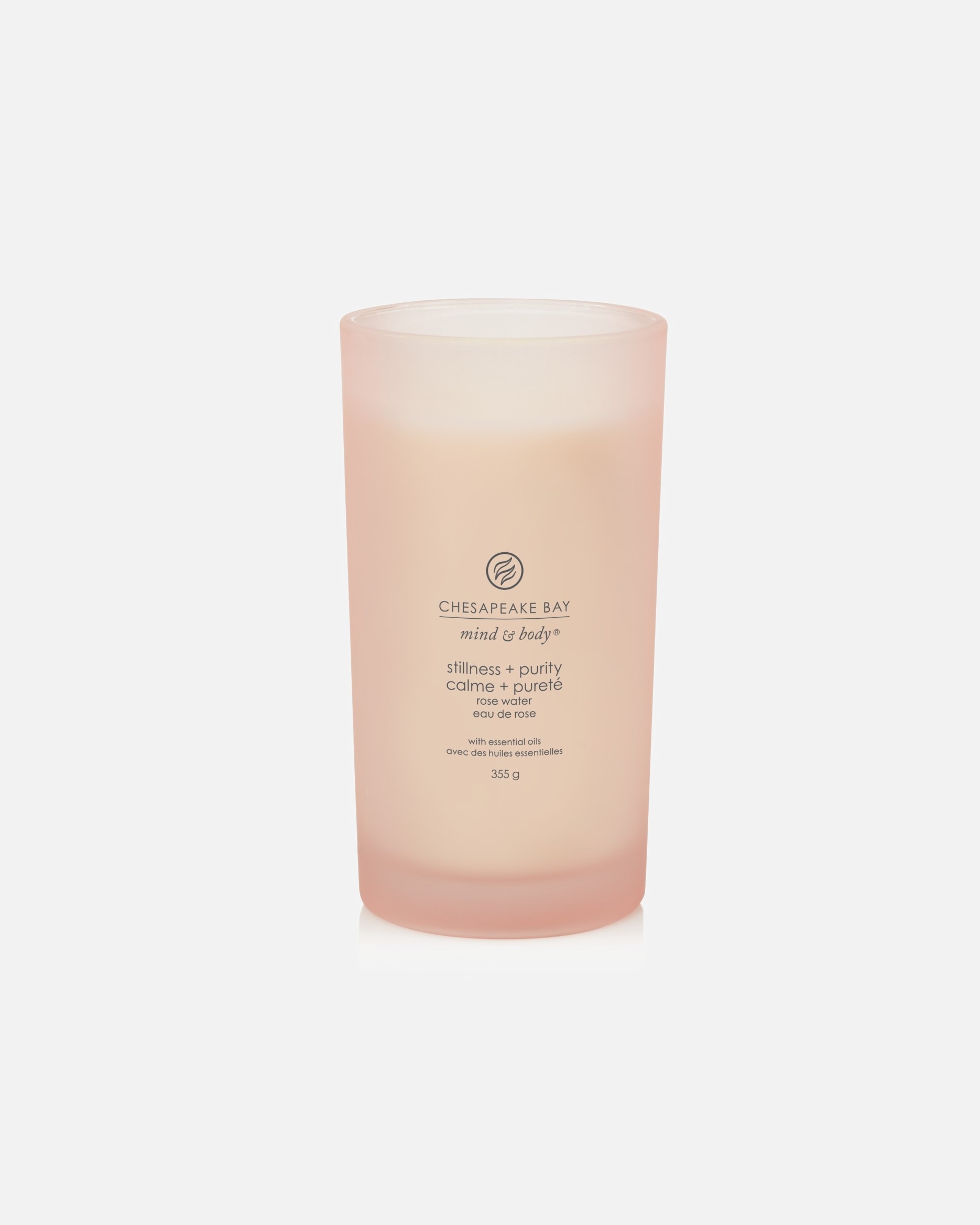 Świeca dla Unisex Chesapeake Bay STILLNESS & PURITY (ROSE WATER) 355 g