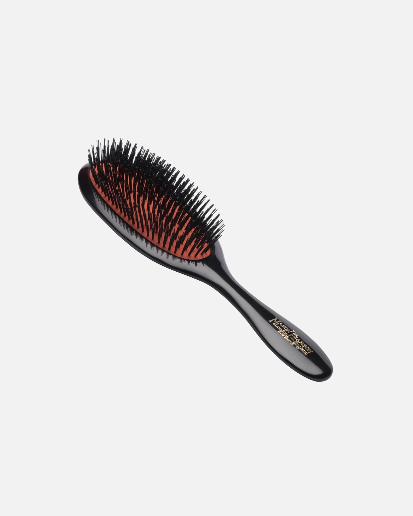 Szczotka dla Unisex MASON PEARSON Default Brand Line HANDY B3 Średnia szczotka do włosów z włosiem naturalnym (dzik) w kolorze czarnego rubinu 1 szt.
