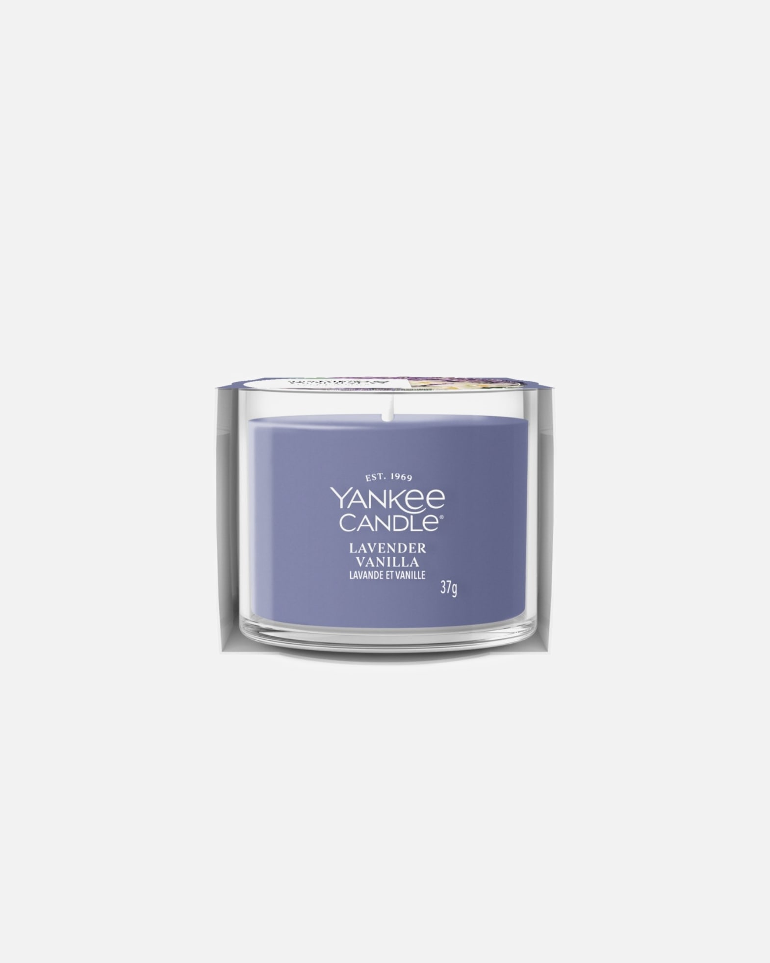 Świeca dla Unisex YANKEE CANDLE Lavender Vanilla 37 g