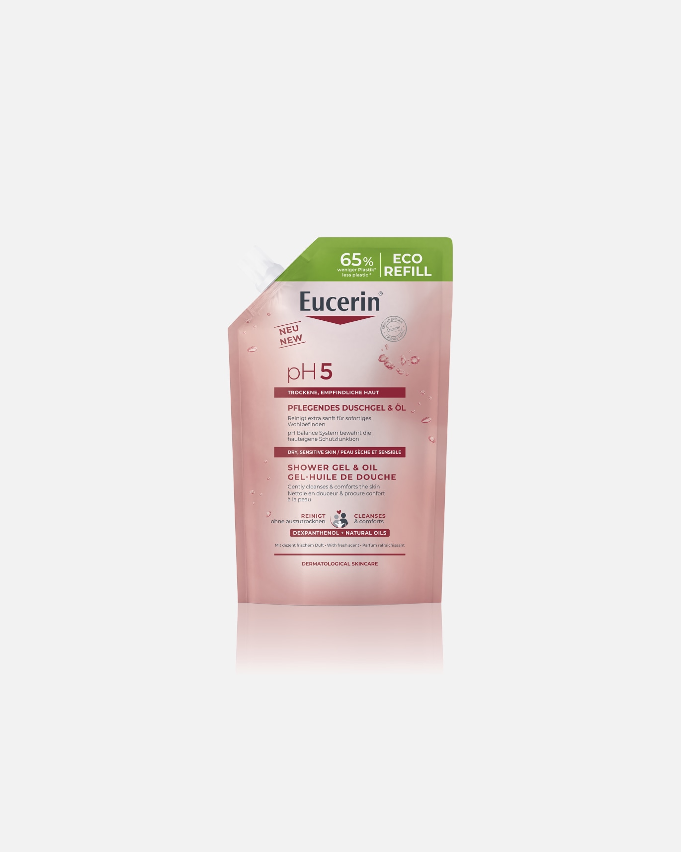Olejek do mycia dla Unisex Eucerin 400 ml