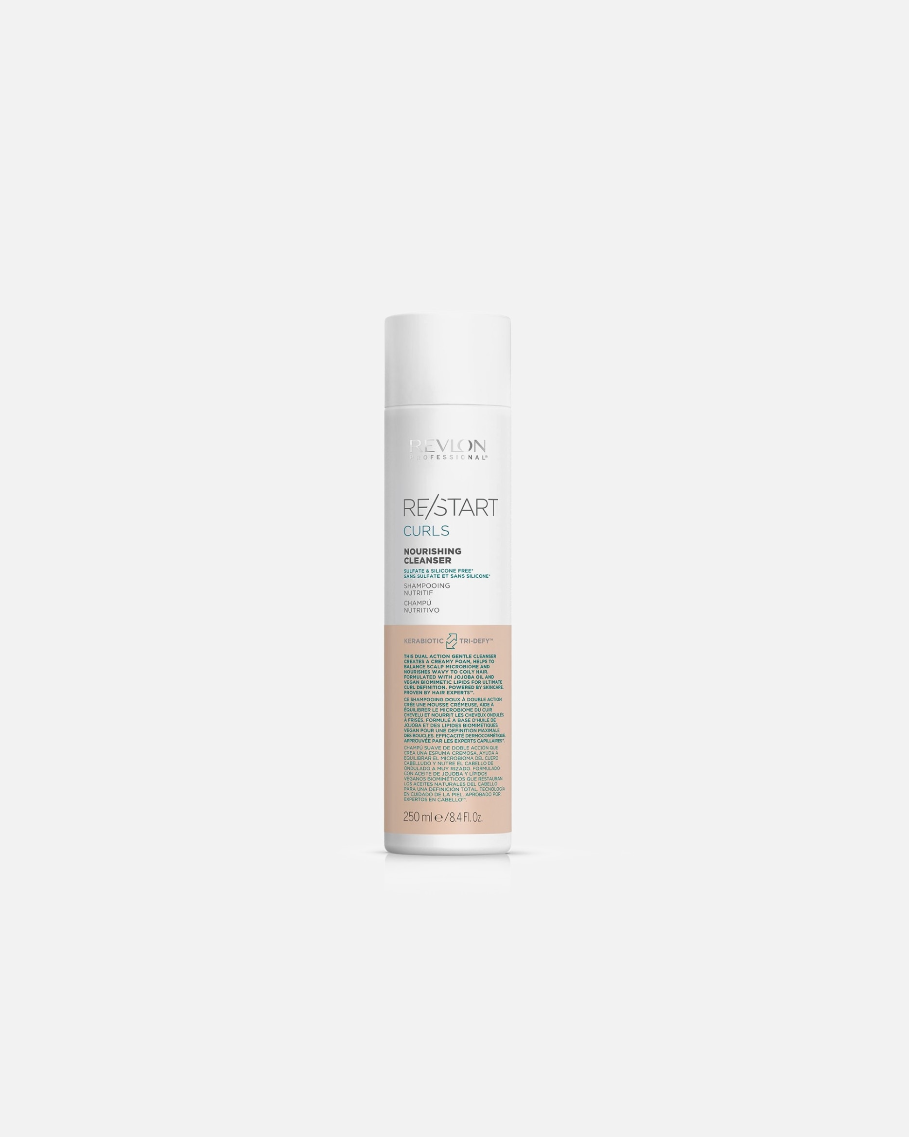 Szampon do włosów dla Unisex Revlon Professional Restart Curls Nourishing Cleanser 250 ml
