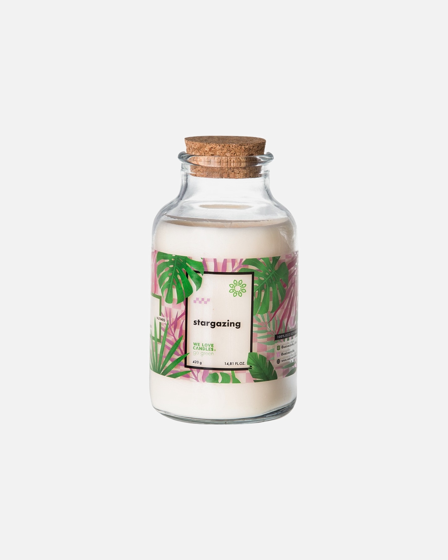 Świeca dla Unisex WE LOVE CANDLES Stargazing 420 g