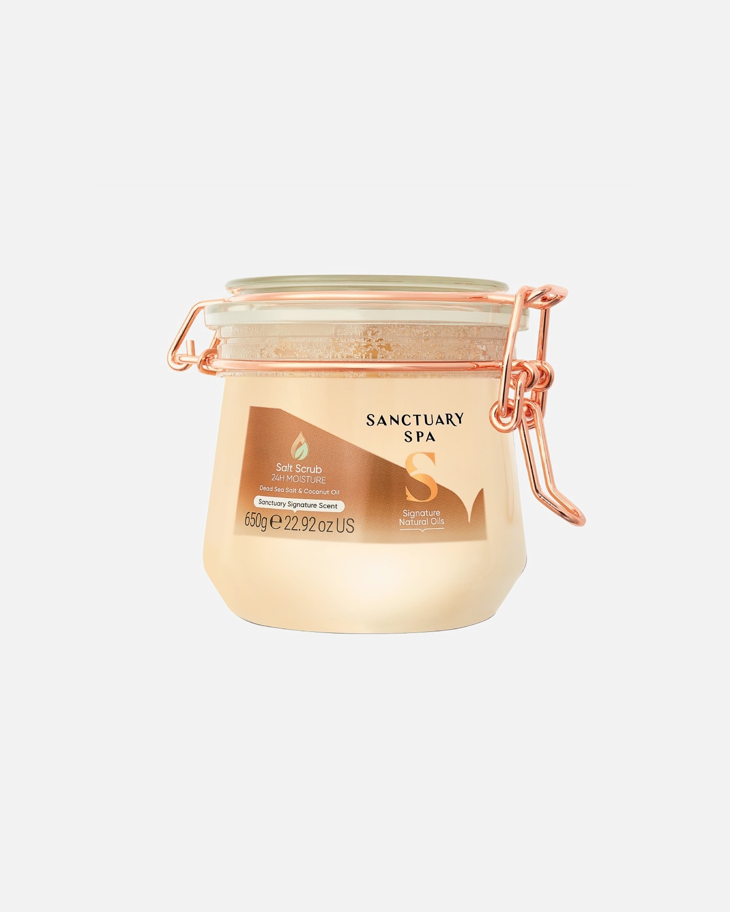 Peeling do ciała dla Unisex Sanctuary Spa Signature Natural Oils Salt Scrub 650 g