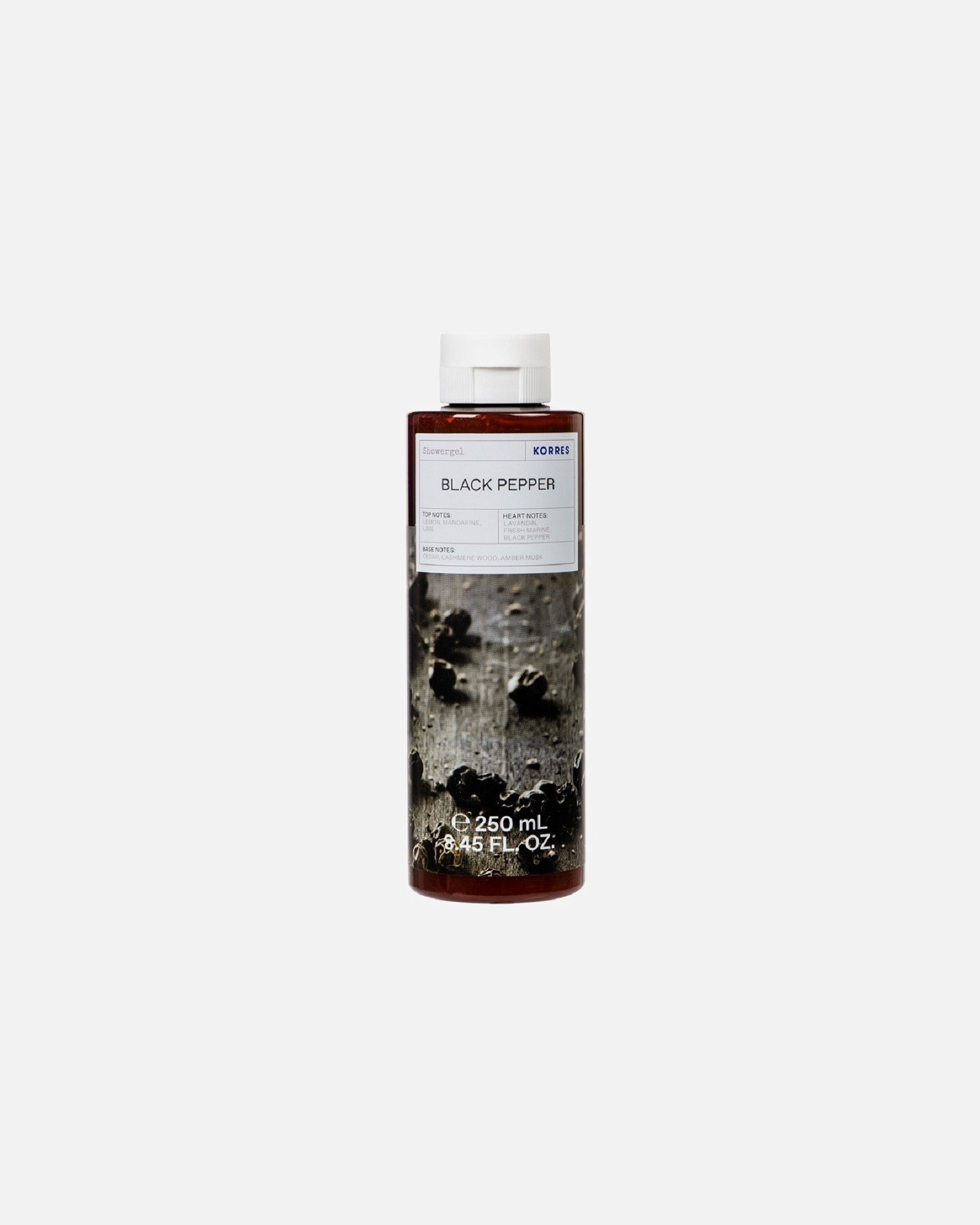 Żel pod prysznic dla Mężczyzna KORRES Żel pod prysznic CZARNY PIEPRZ 250 ml