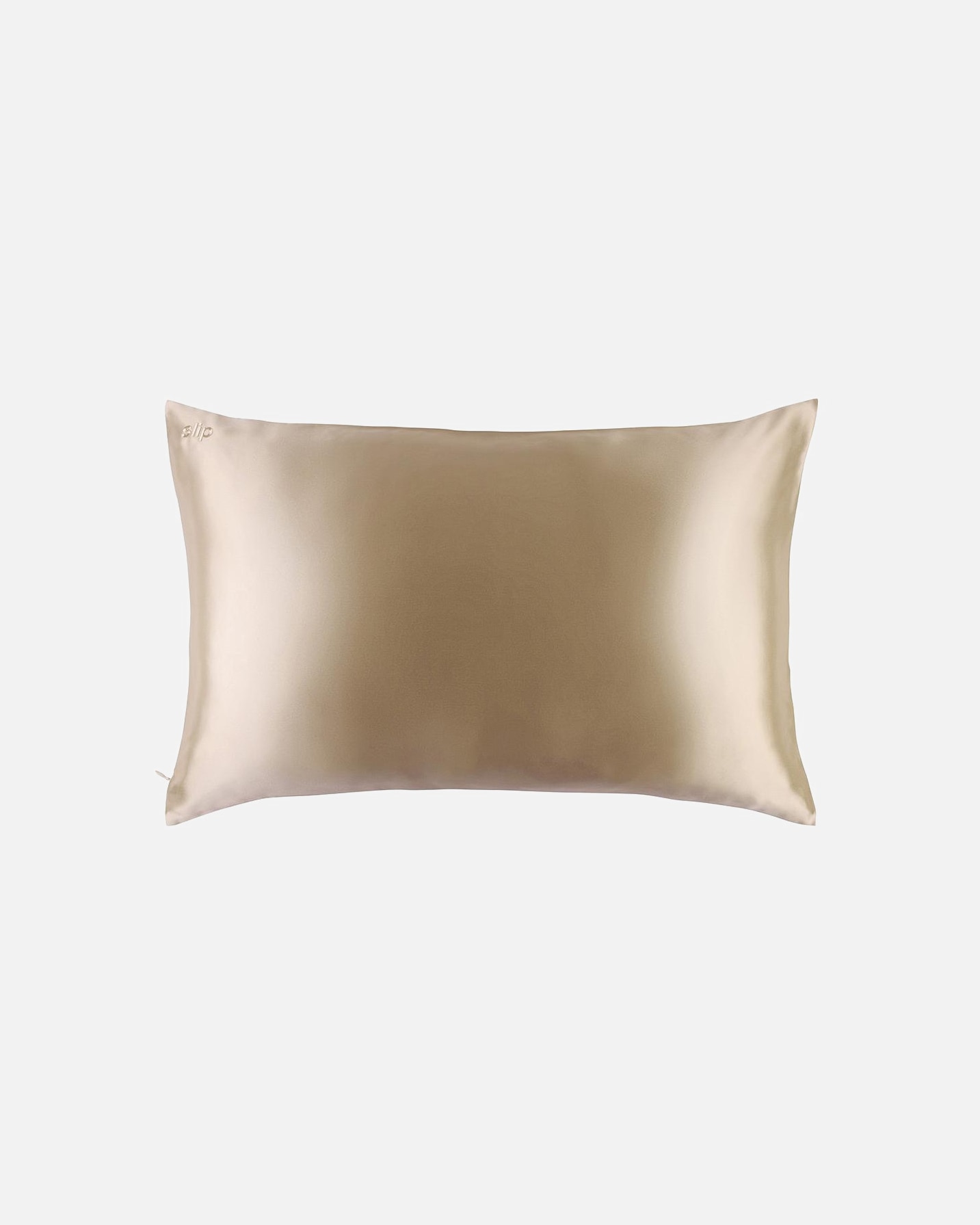 Poduszki dla Unisex Slip Pure Silk Pillowcase Karmel