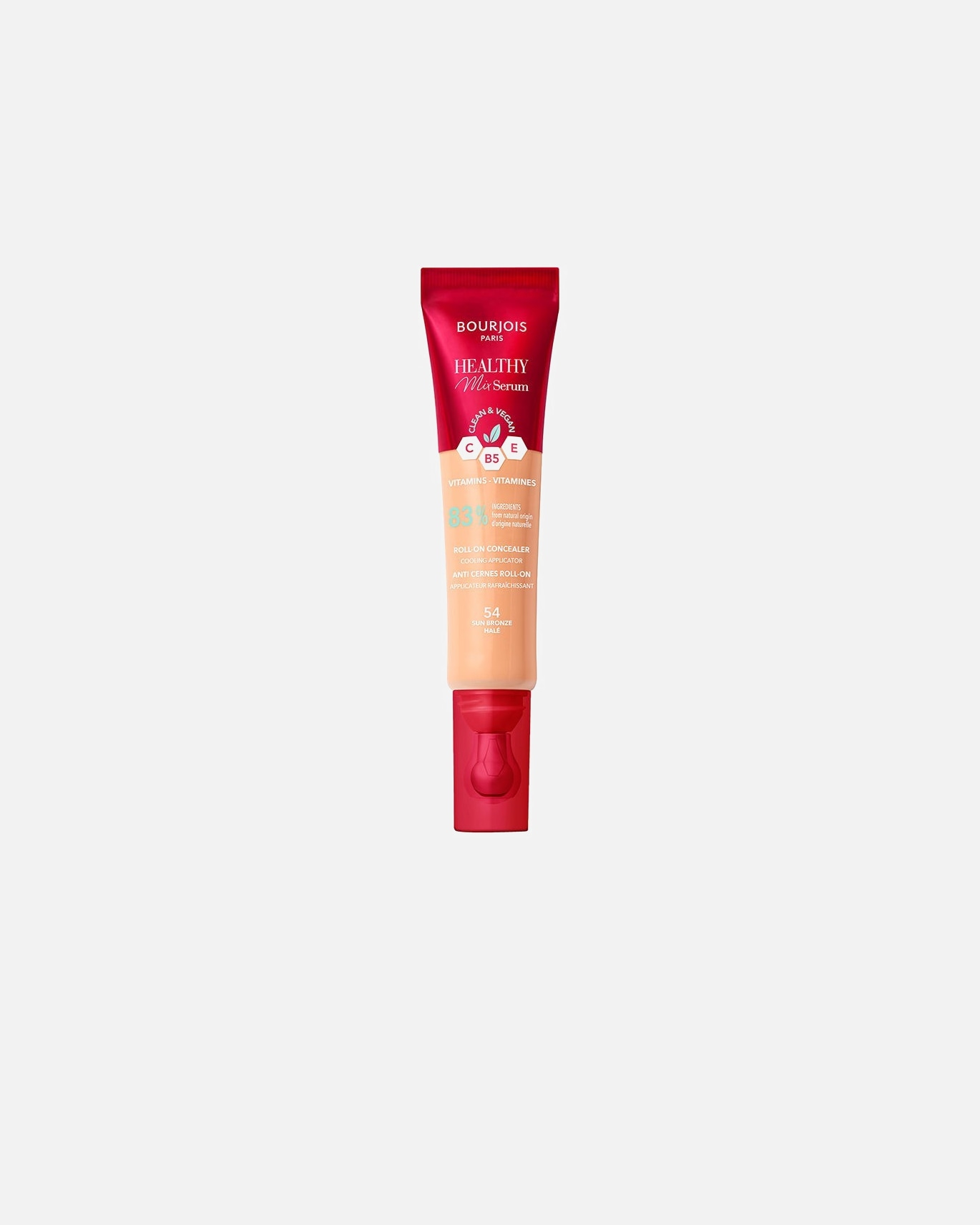 Korektor dla Kobieta Bourjois Bourjois Healthy Mix 2 w 1 kryjący korektor z serum pod oczy, wegańska formuła z witaminami 11 ml