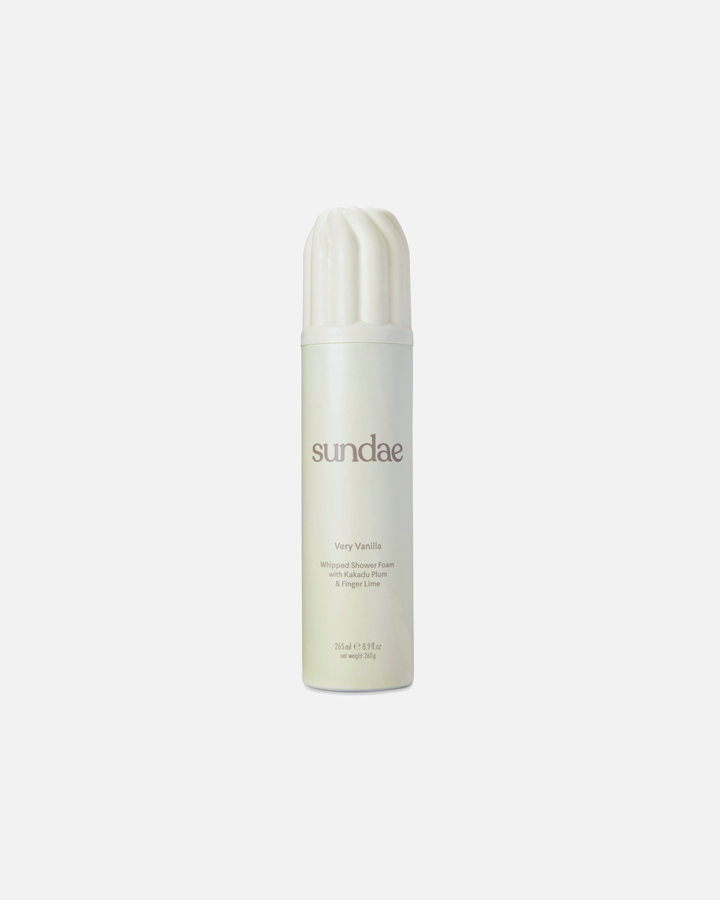 Pianka do mycia dla Unisex SUNDAE Very Vanilla 265 ml