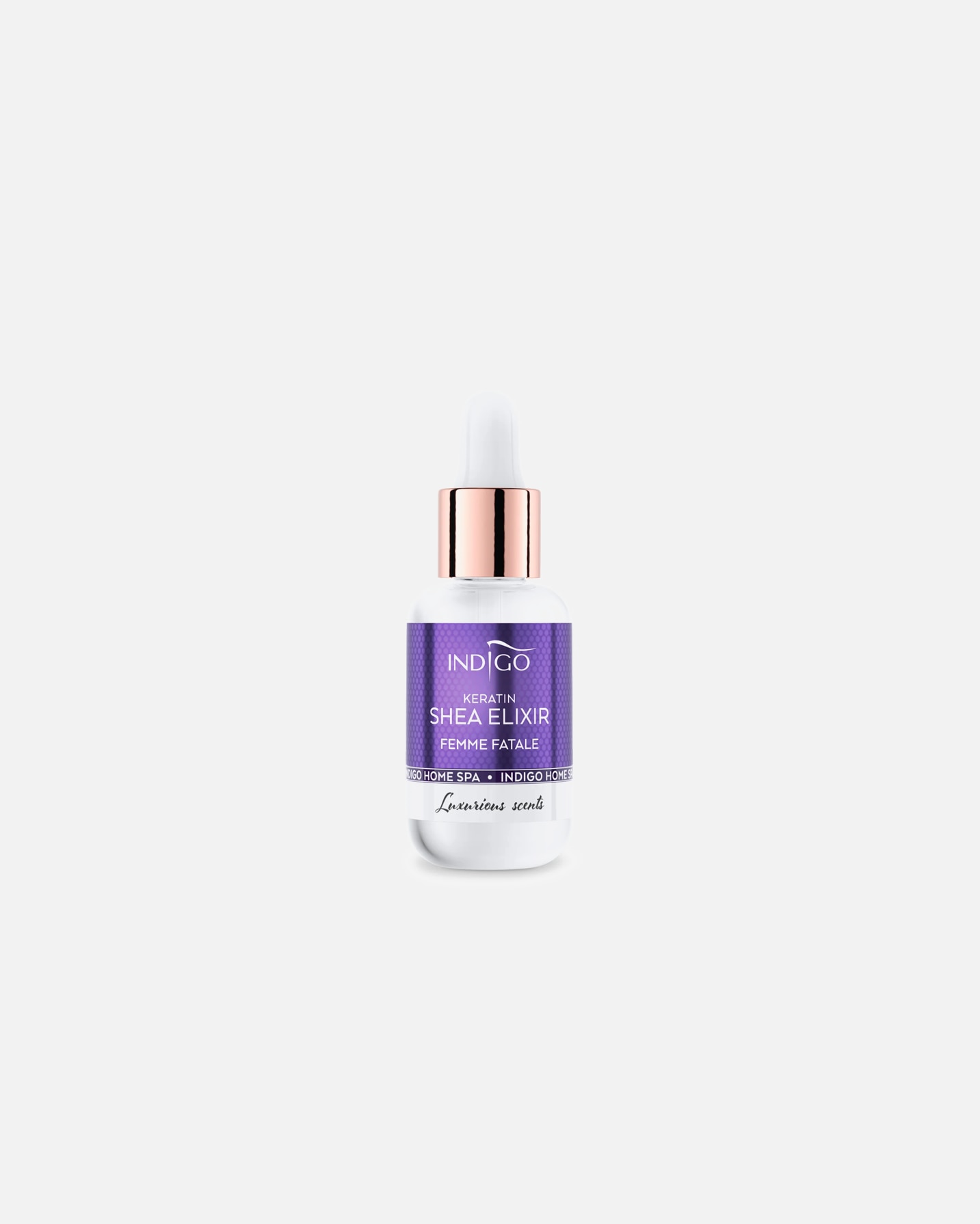 Olejek do paznokci dla Unisex Indigo Nails Shea Elixir z keratyną Femme Fatale 8 ml