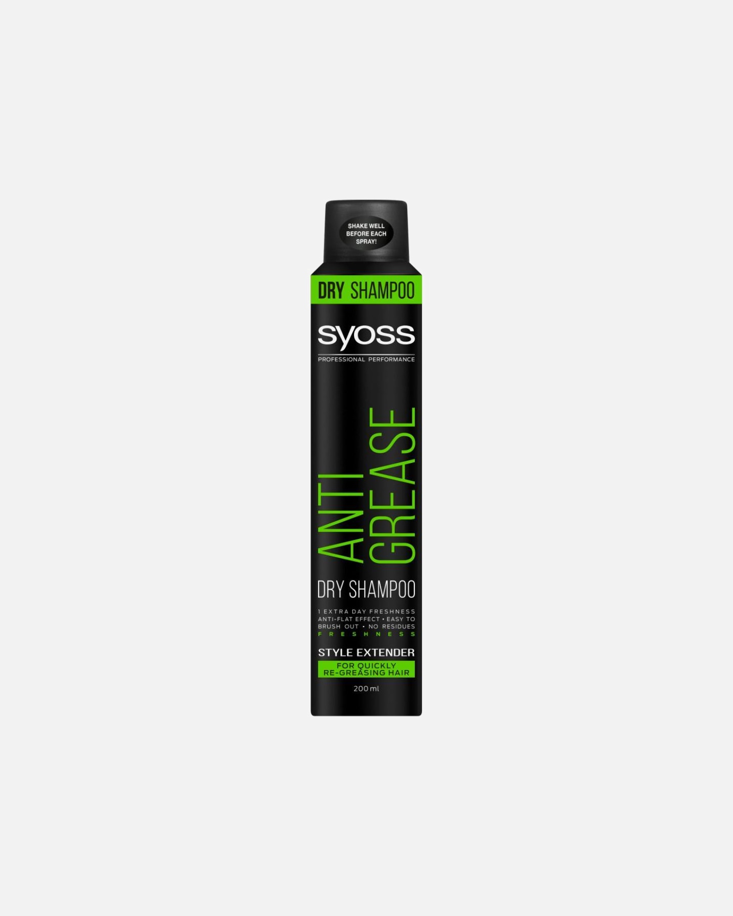 dla Unisex syoss Anti-Grease suchy szampon do włosów szybko przetłuszczających się 200 ml