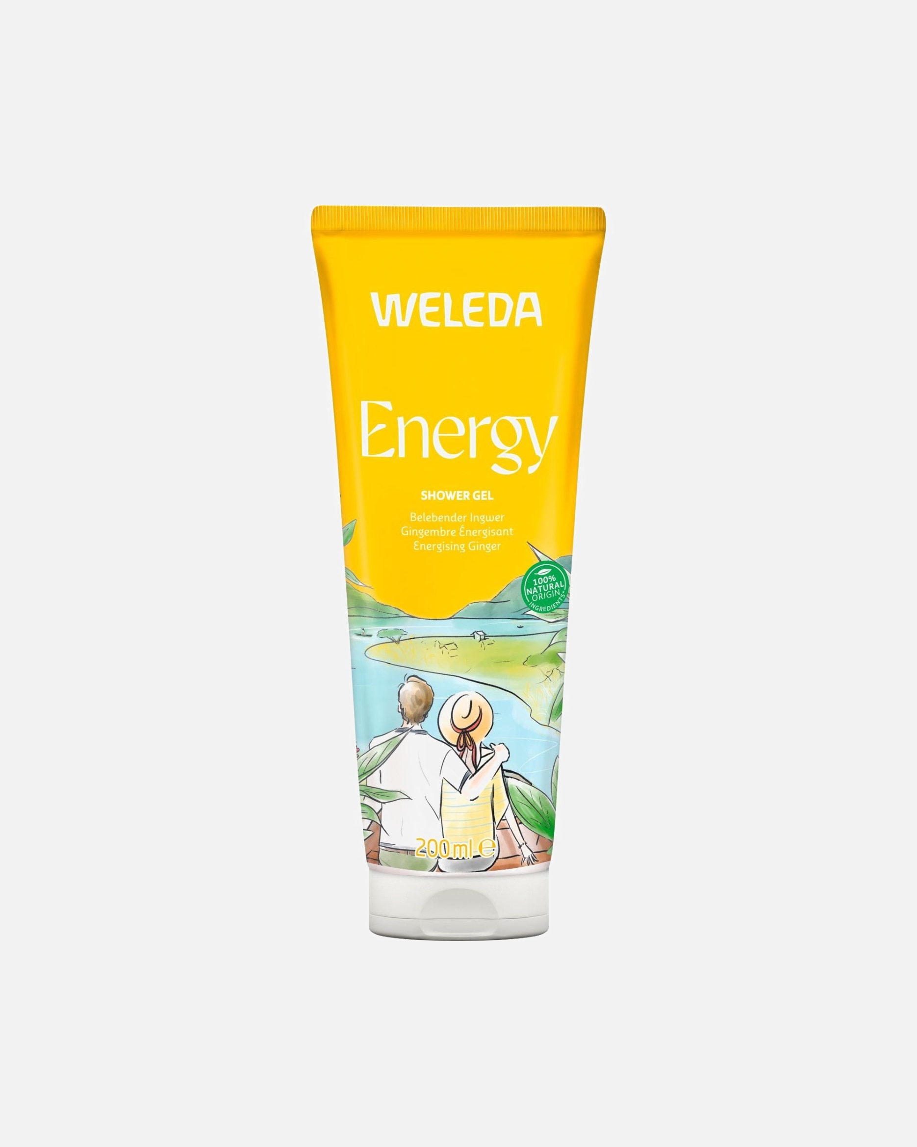 Żel pod prysznic dla Unisex Weleda Citrus Energy żel 200 ml