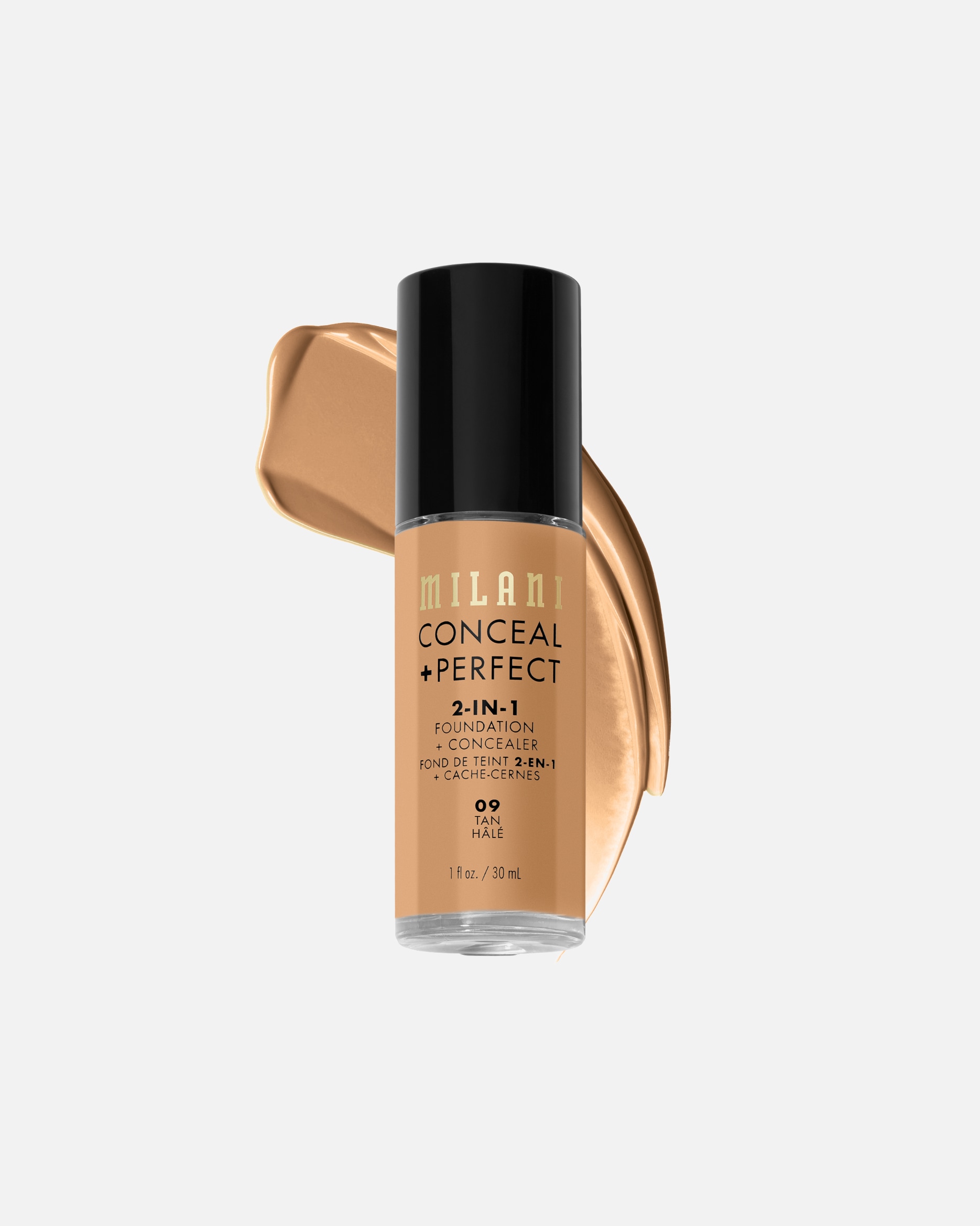 Podkład dla Unisex Milani Conceal + Perfect 2-in-1 Foundation + Concealer TAN