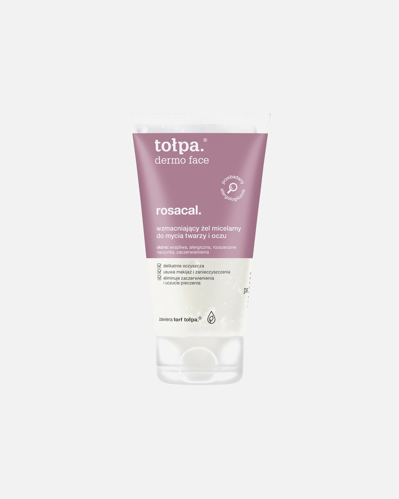 Żel do twarzy dla Unisex Tołpa Wzmacniajacy żel micelarny 150 ml