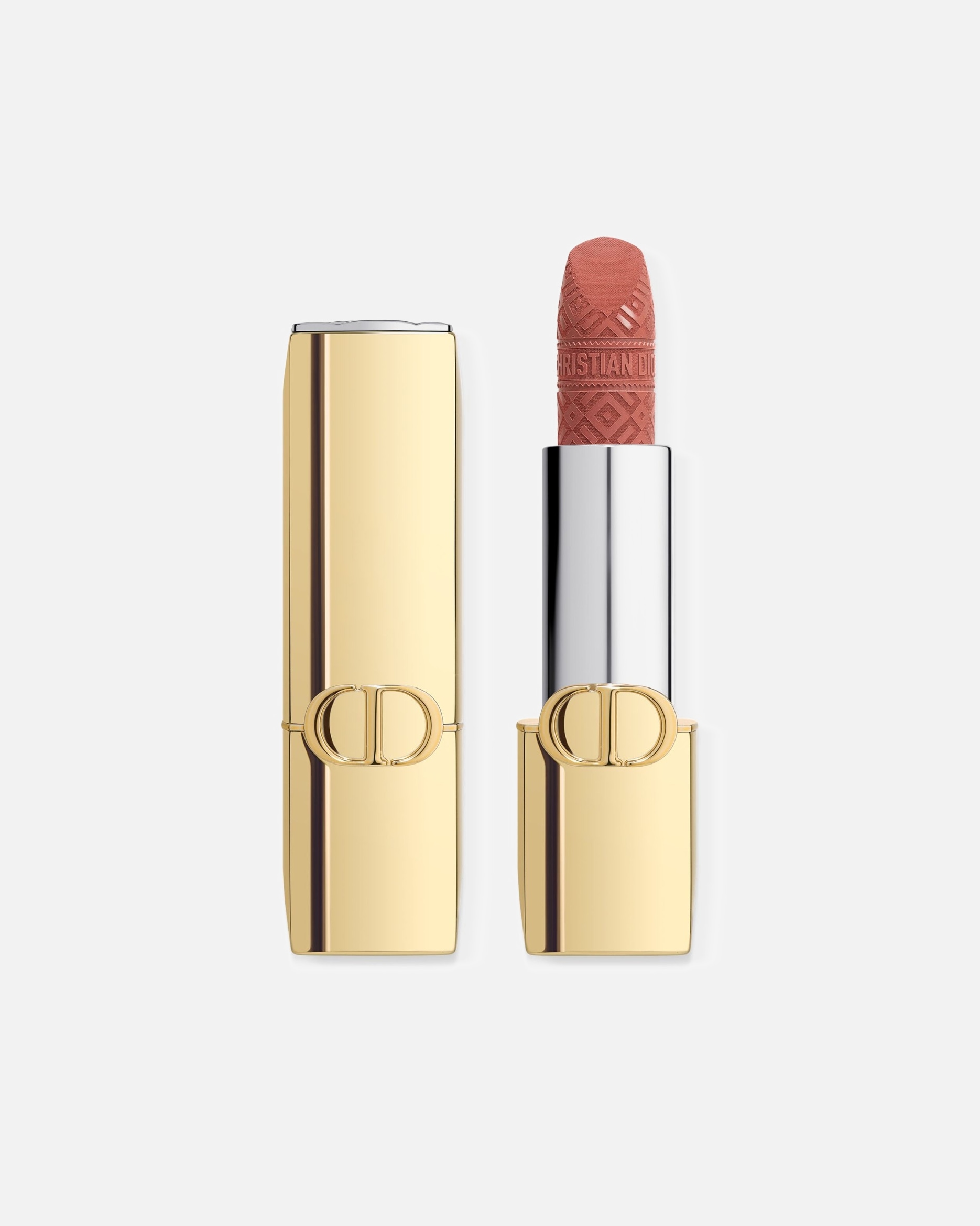 Pomadka do ust w sztyfcie dla Unisex DIOR Rouge Dior Couture Satin Lipstick 284 - ROSE BAVARDE