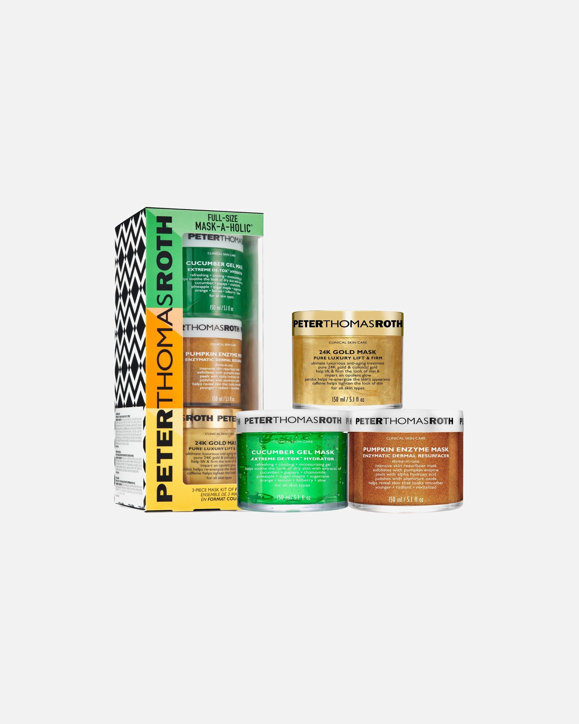 Zestaw do pielęgnacji twarzy dla Unisex Peter Thomas Roth Mask-a-holic