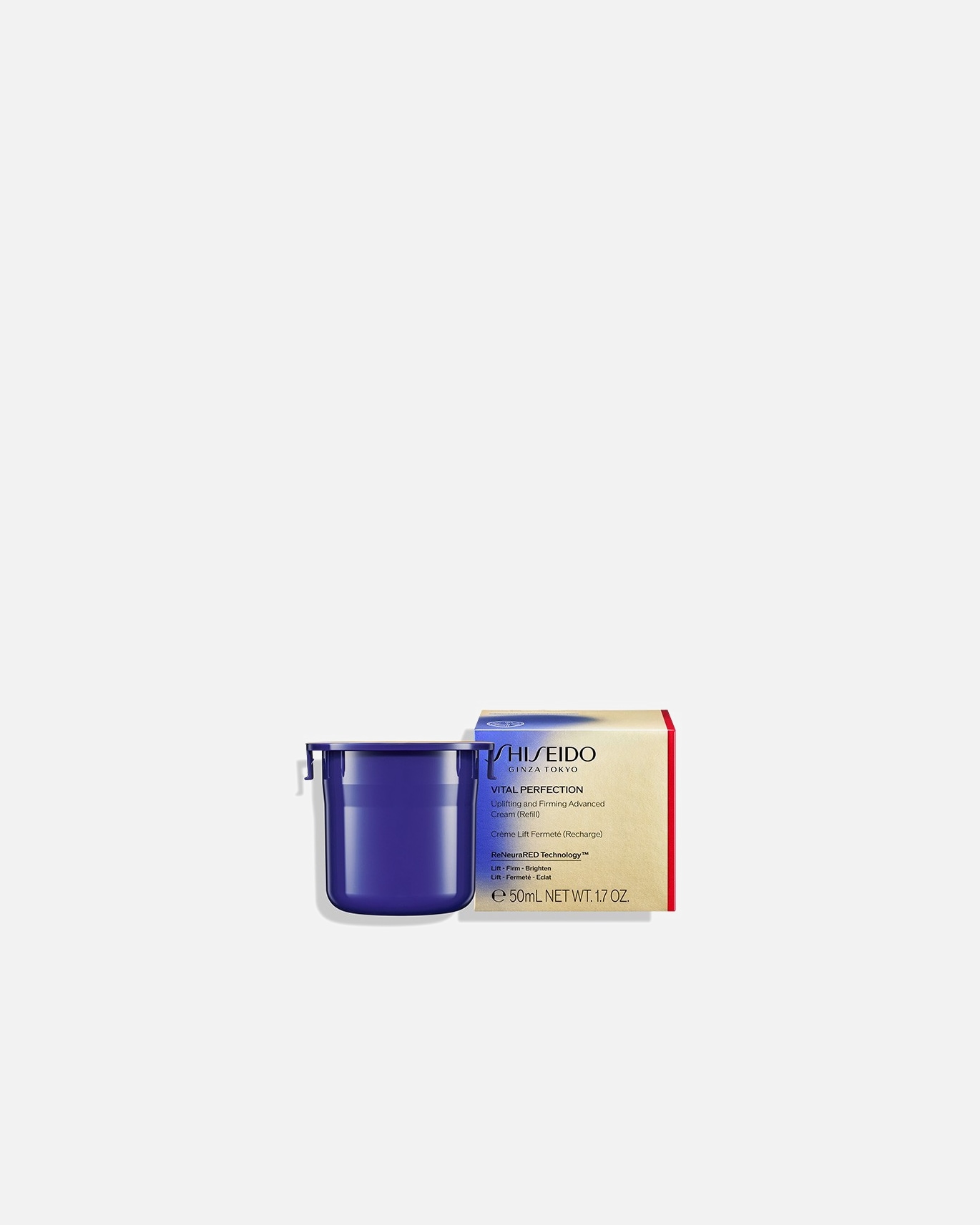 Krem do twarzy dla Kobieta Shiseido Vital Perfection Uplifting and Firming Advanced Cream 50 ml - Refill