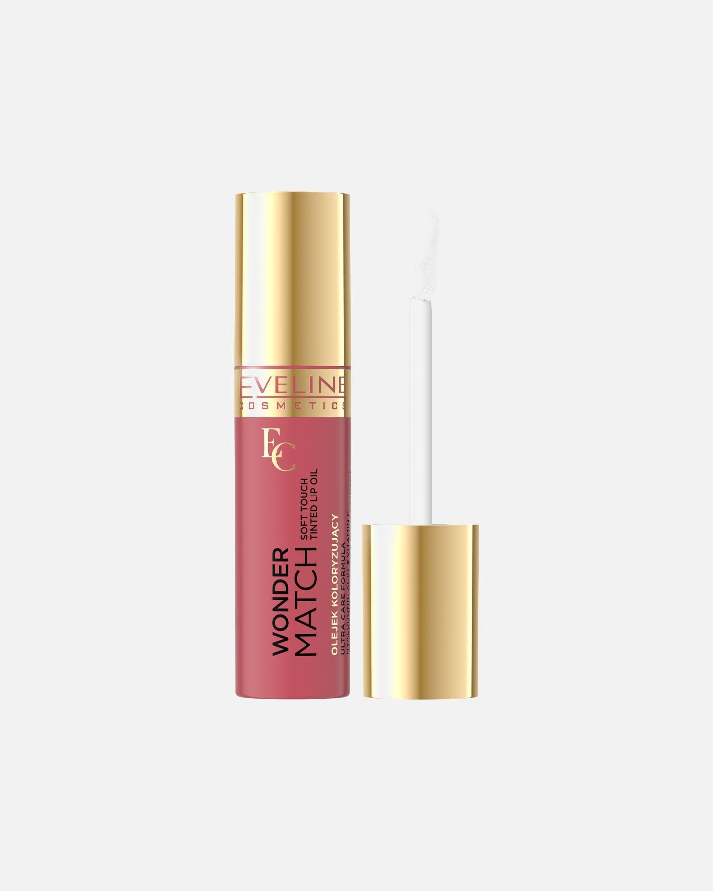 Olejek do ust dla Unisex Eveline Cosmetics Wonder Match Olejek do ust, nr 03 Strawberry ice cream