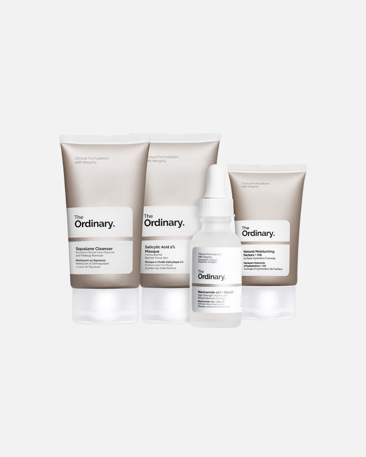 Zestaw do pielęgnacji twarzy dla Unisex The Ordinary Więcej molekuł The Balance Set The Balance Set