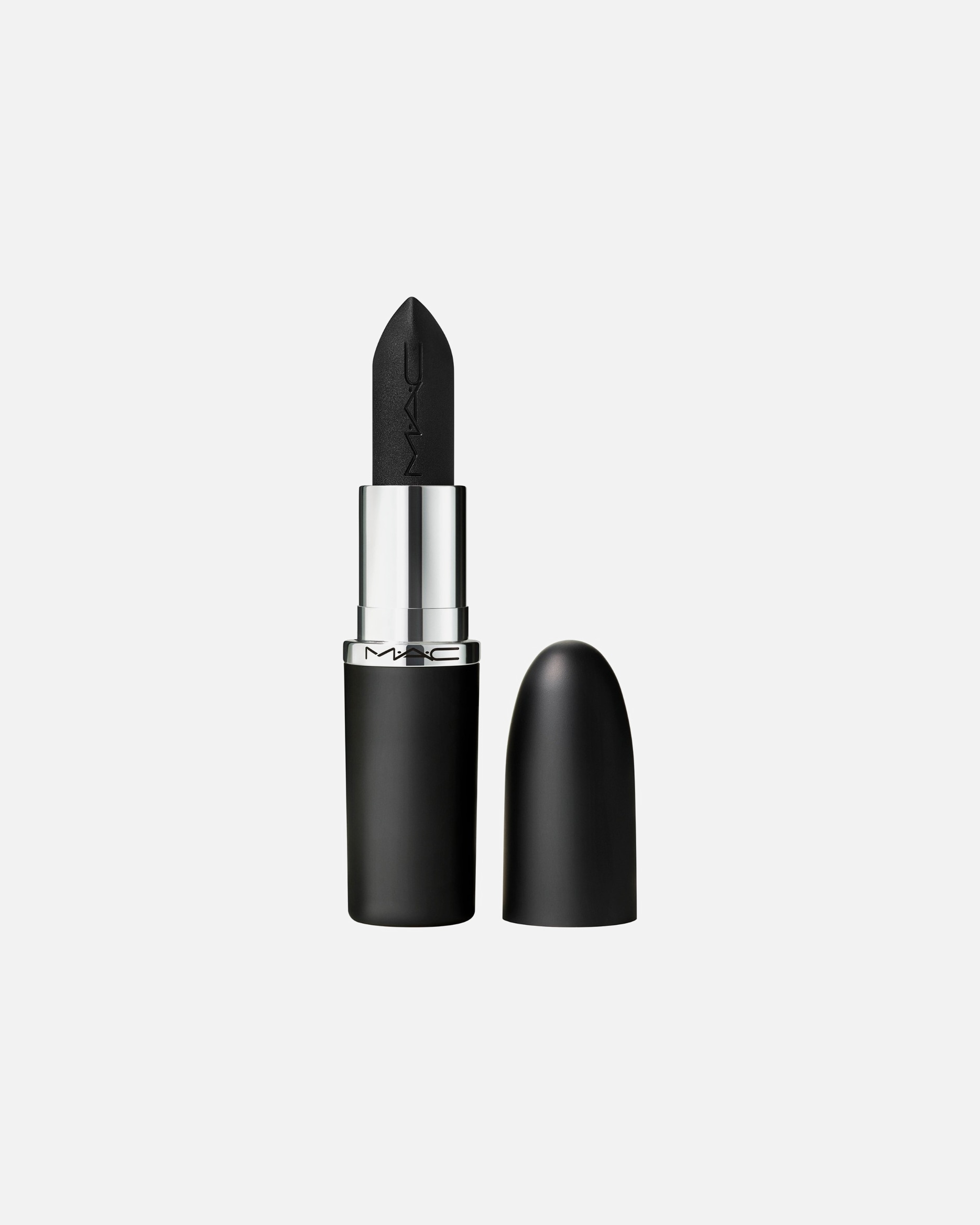 Pomadka do ust w sztyfcie dla Unisex MAC M·A·Cximal MACximal Silky Matte Lipstick 17 - CAVIAR