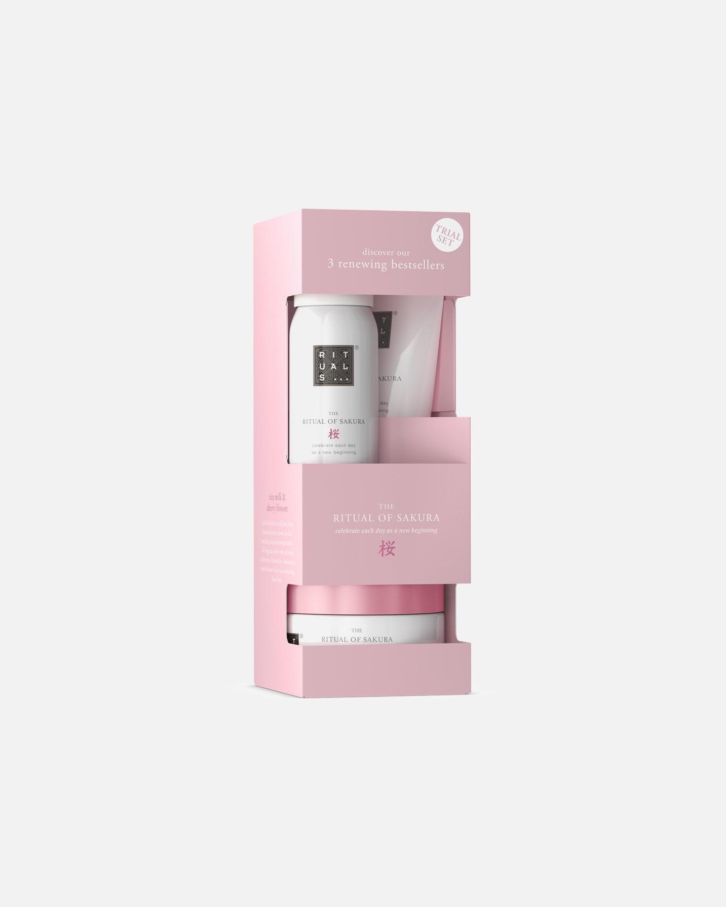 Zestaw do pielęgnacji ciała dla Kobieta Rituals The Ritual of Sakura Trial Set Sakura - Mały zestaw podarunkowy 1 szt.
