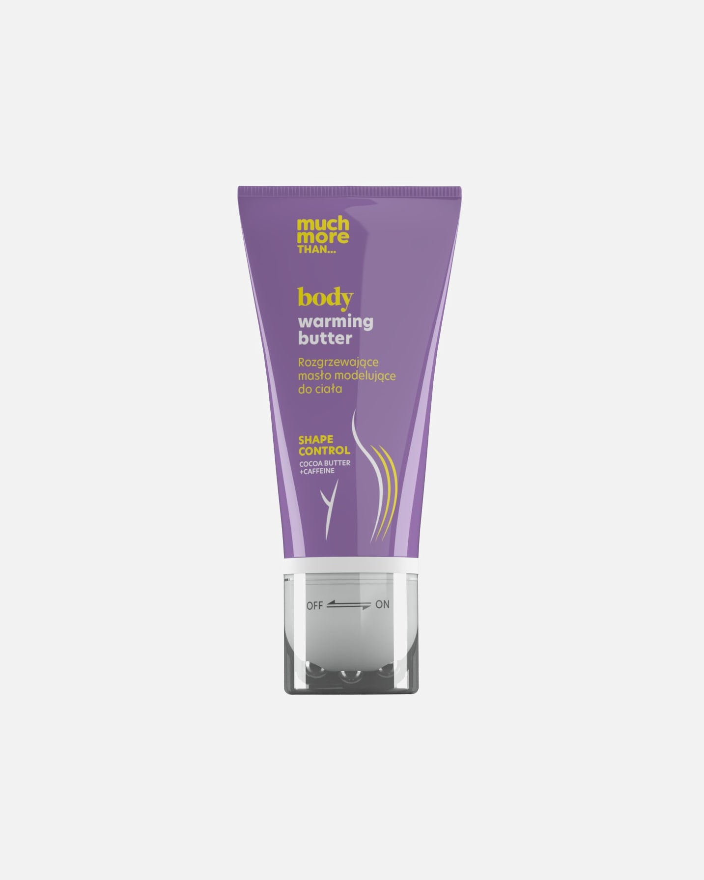 Krem do ciała dla Unisex Hiskin MUCH MORE Rozgrzewające masło modelujące do ciała 170 ml