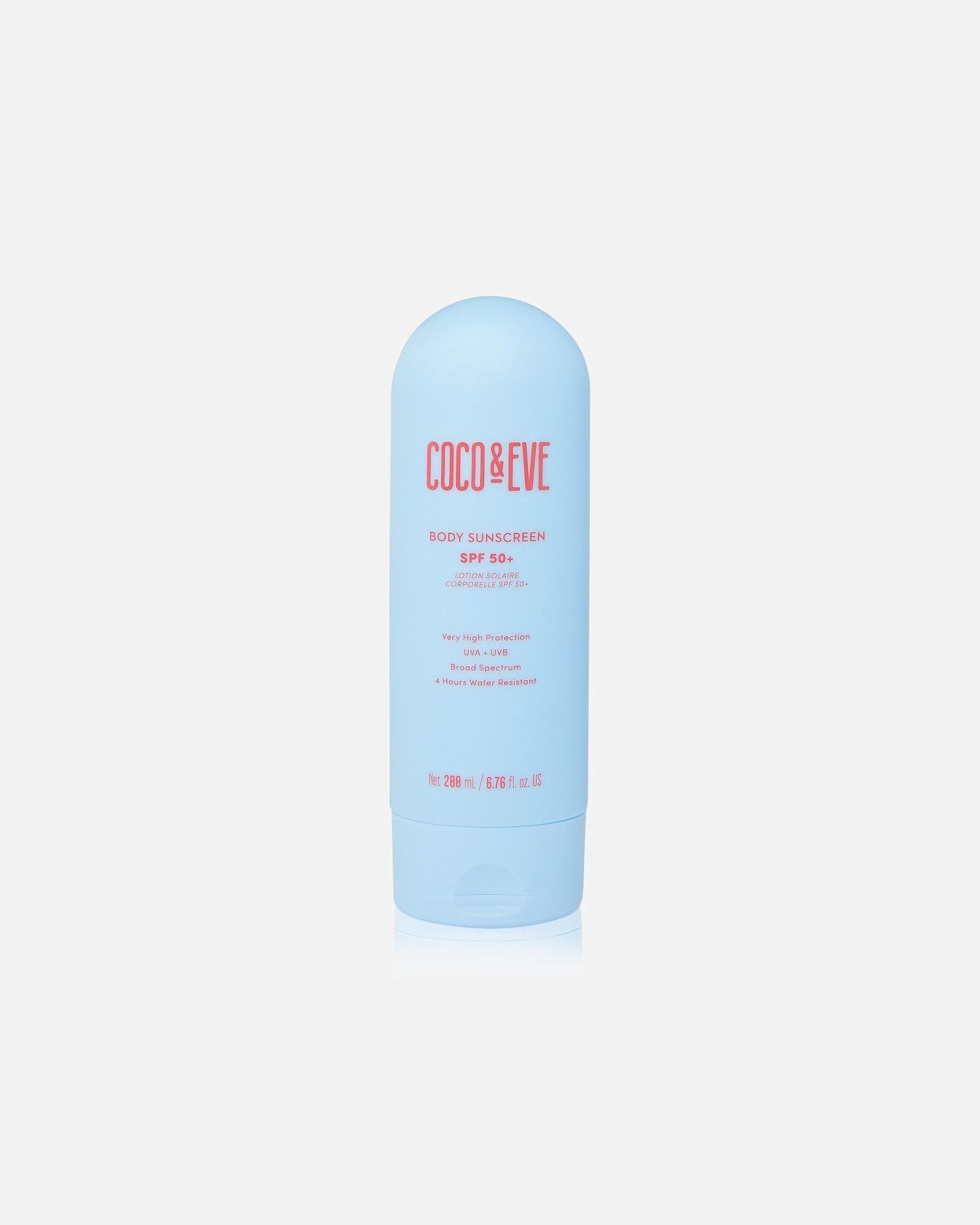 Krem do opalania dla Unisex Coco & Eve Body Sunscreen SPF50+ 200 ml