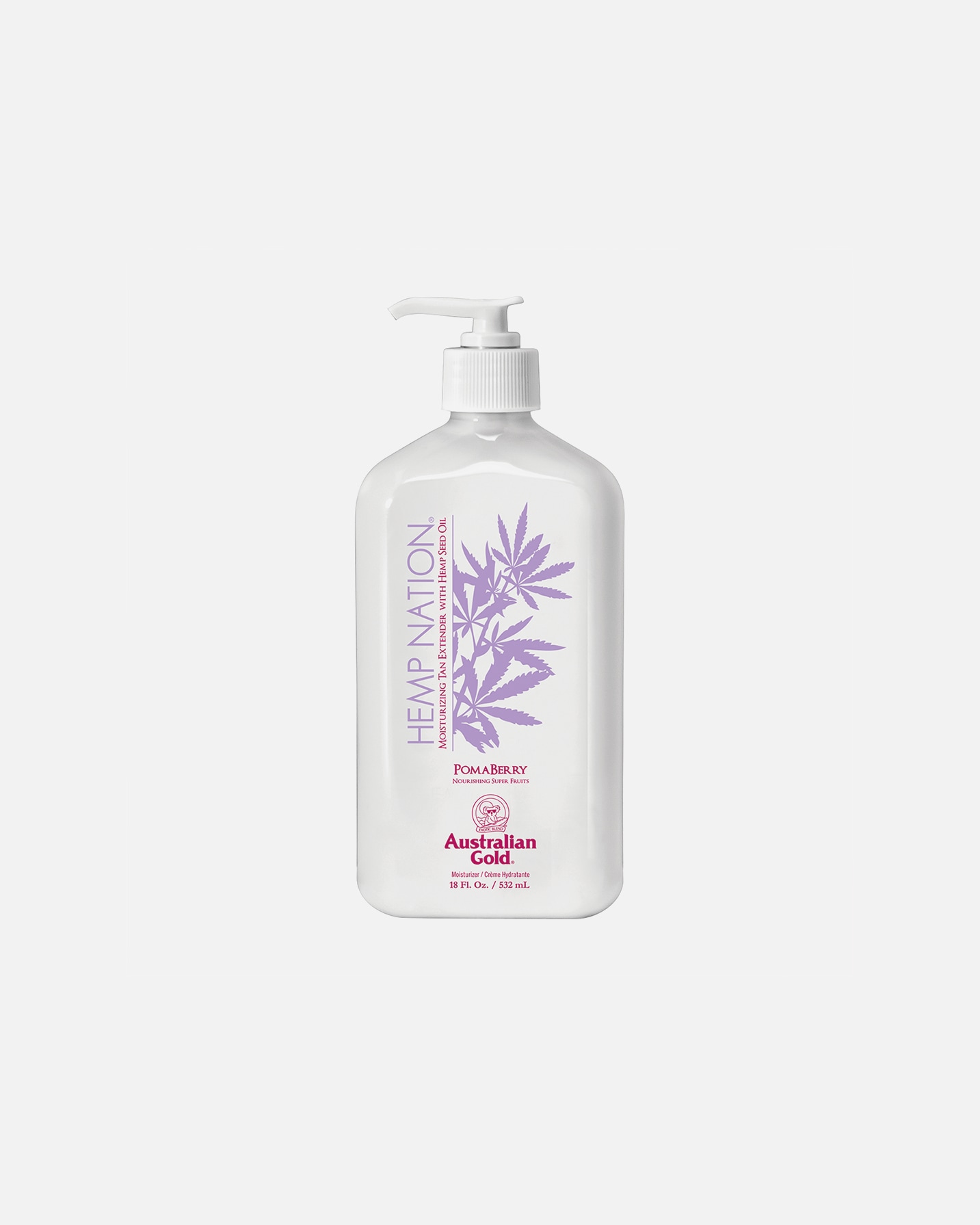 Pielęgnacja po opalaniu dla Unisex Australian Gold Hemp Nation Pomaberry 535 ml