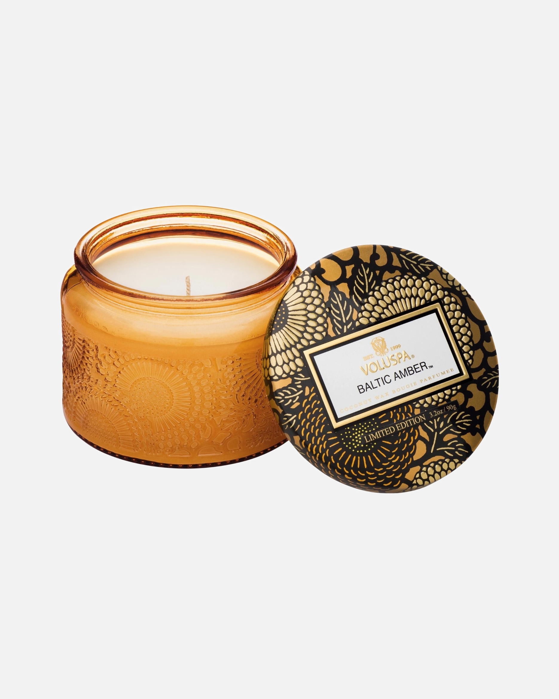 Zapach do pomieszczeń dla Unisex VOLUSPA Japonica Petite Jar Candle Baltic Amber - Sandalwood