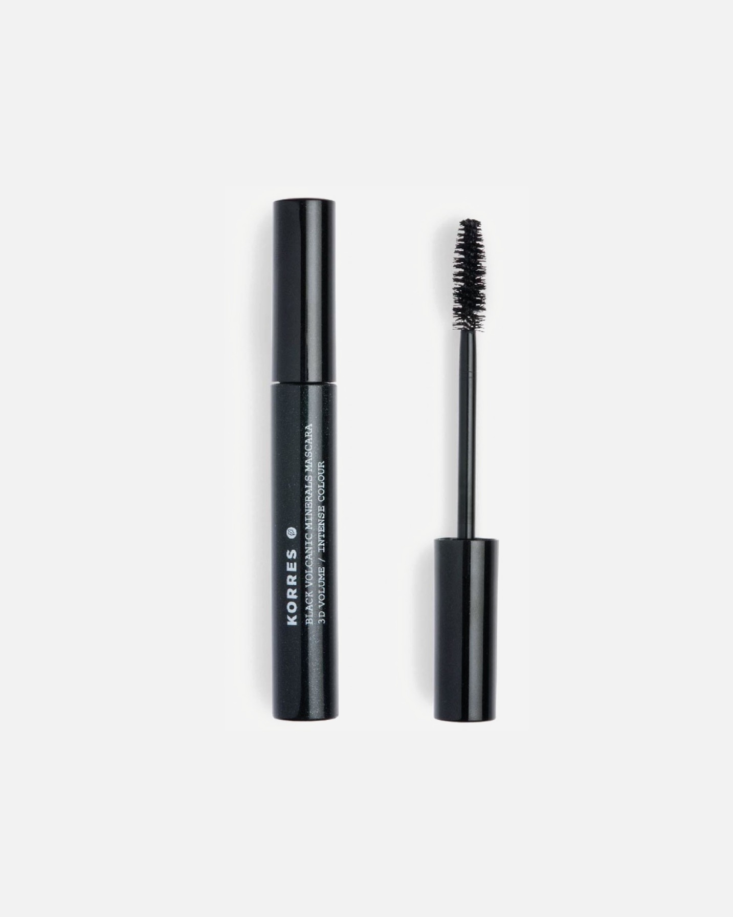 Maskara dla Unisex KORRES Black Volcanic Minerals Mascara 3D Volume BLACK